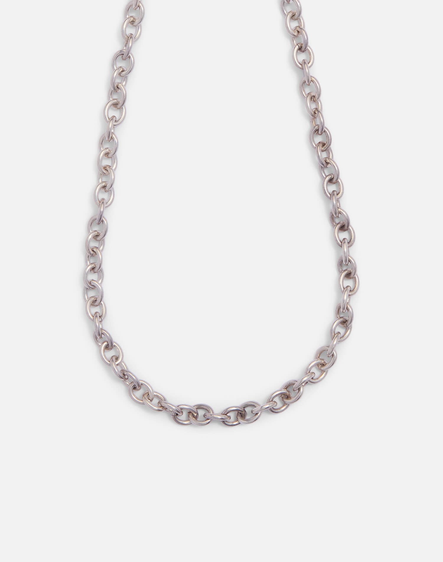 Vintage 90s Chain Choker Necklace -#1739