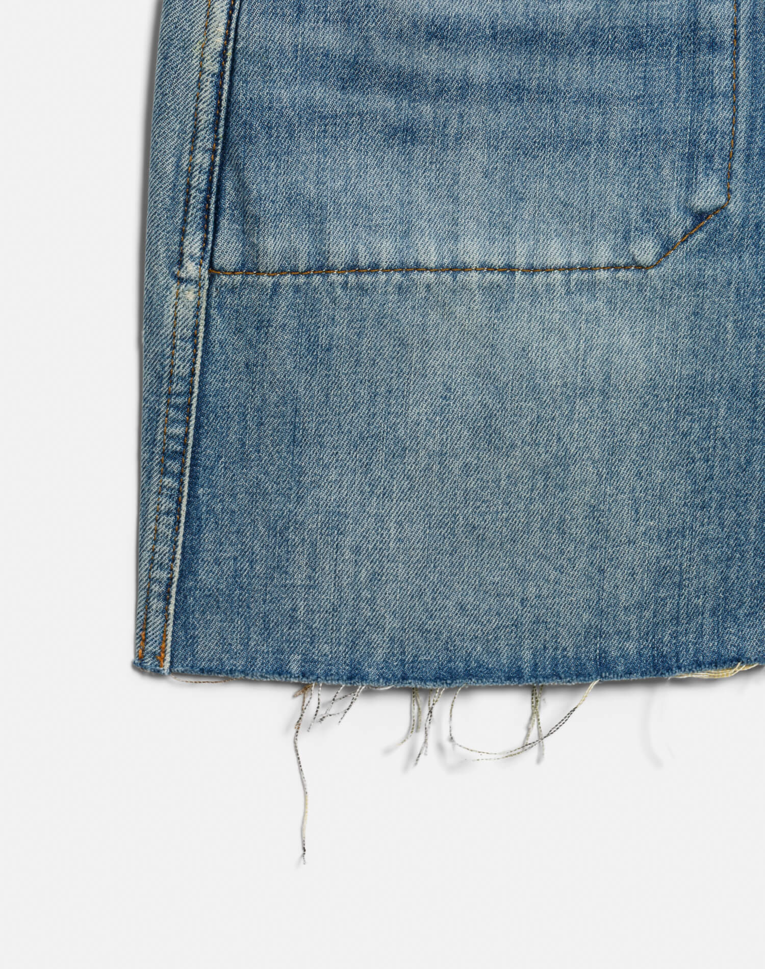 RE/DONE | The Rewind Skirt in Thunderstruck