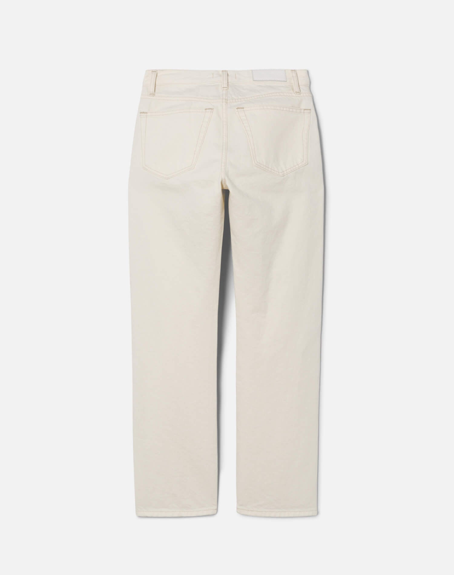 Mid Rise Blondie Crop - Crema