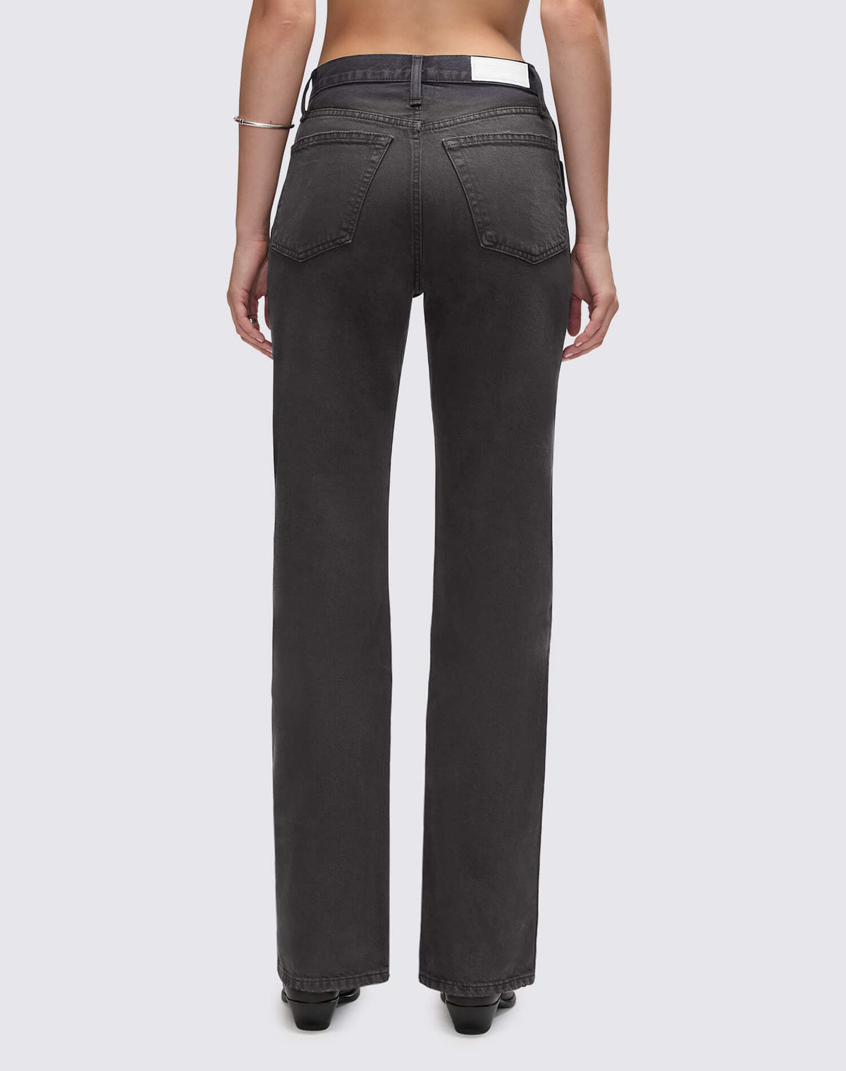 High Rise Loose -  Washed Black