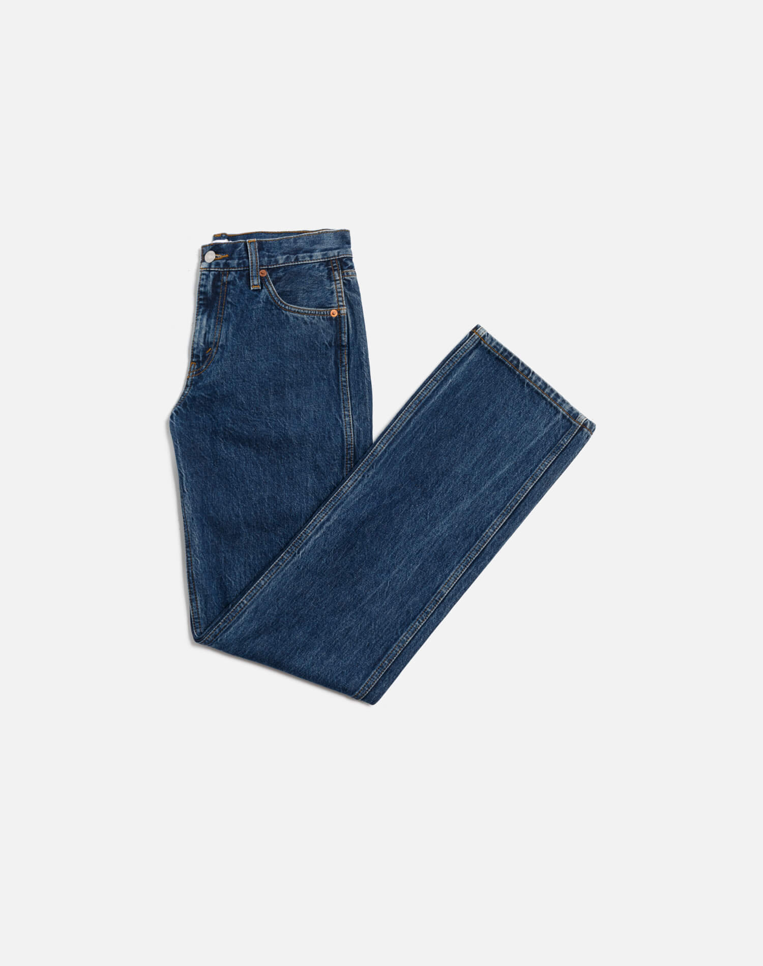 90s Mid Rise Loose - Rustic Indigo