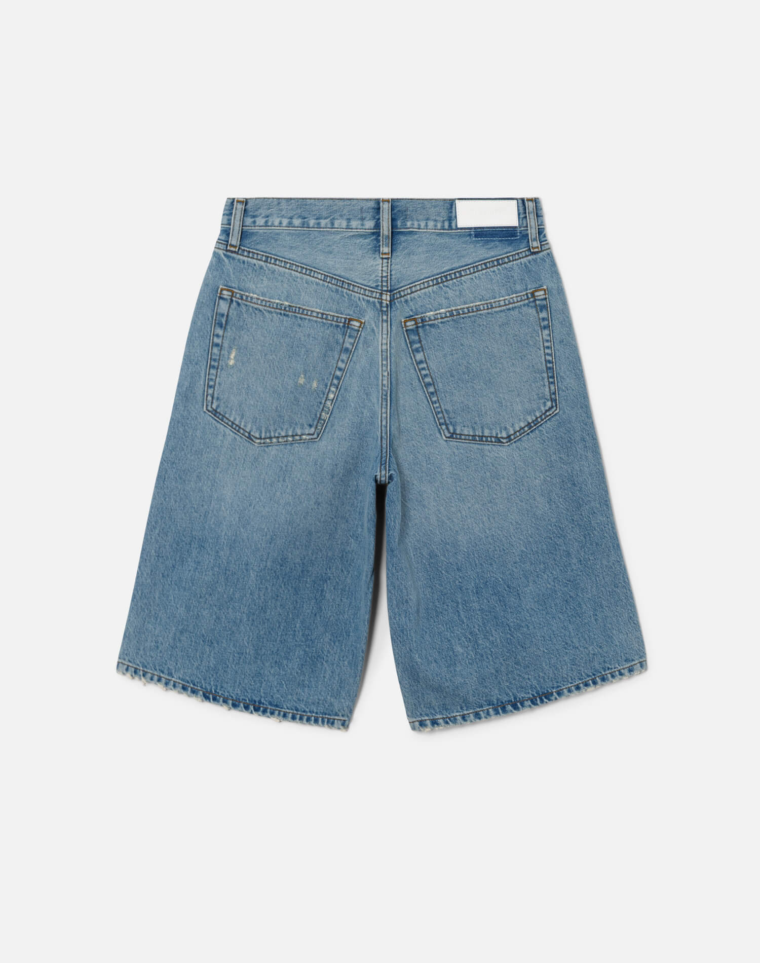 Skater Short - Aged Worn Blue