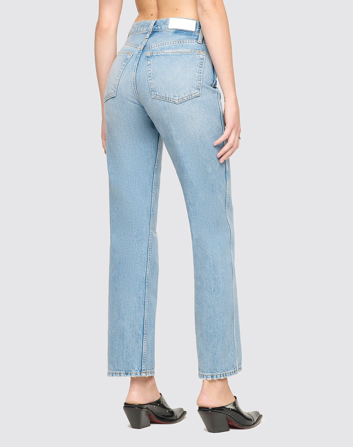High Rise Loose - Worn Blue