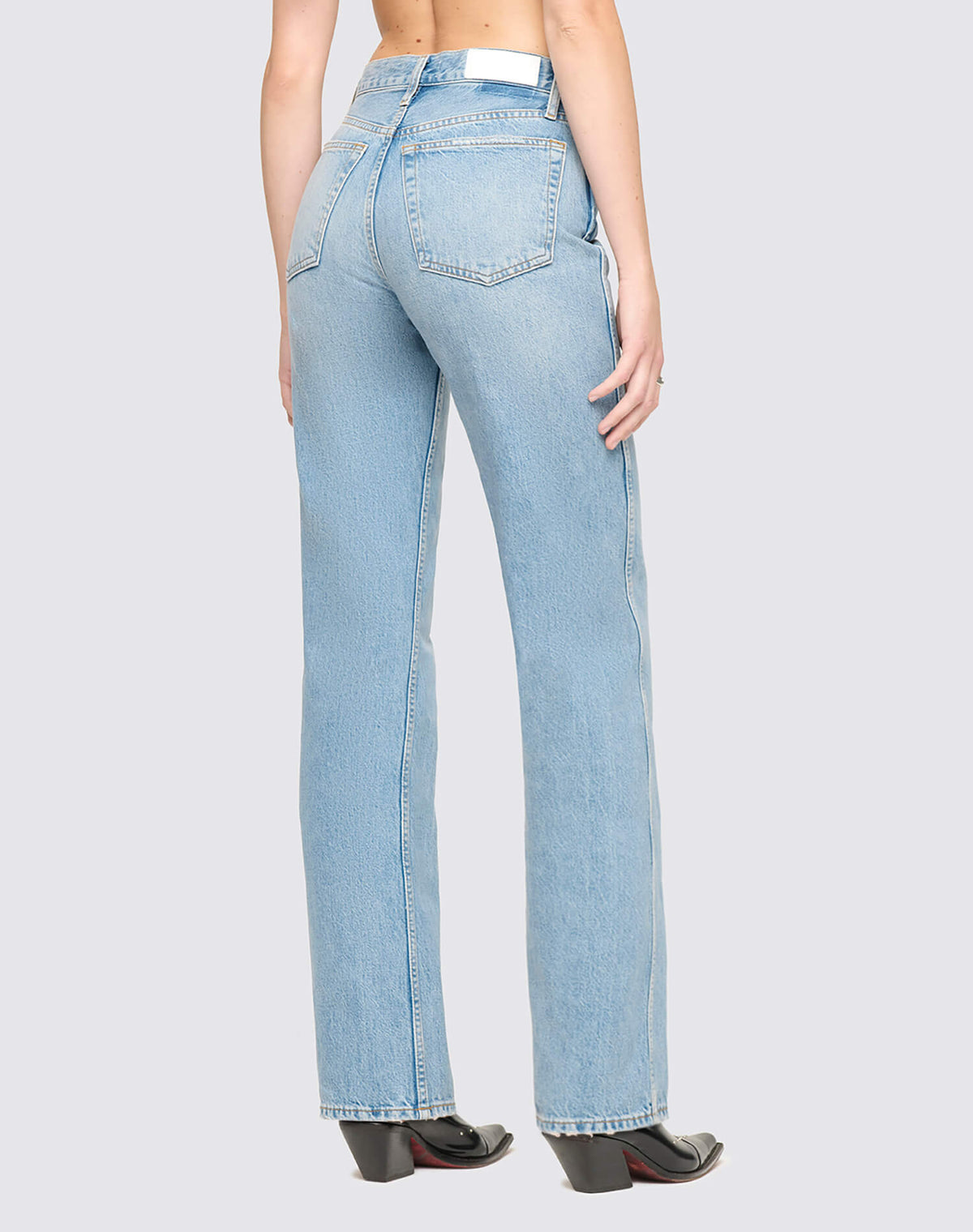 High Rise Loose - Worn Blue