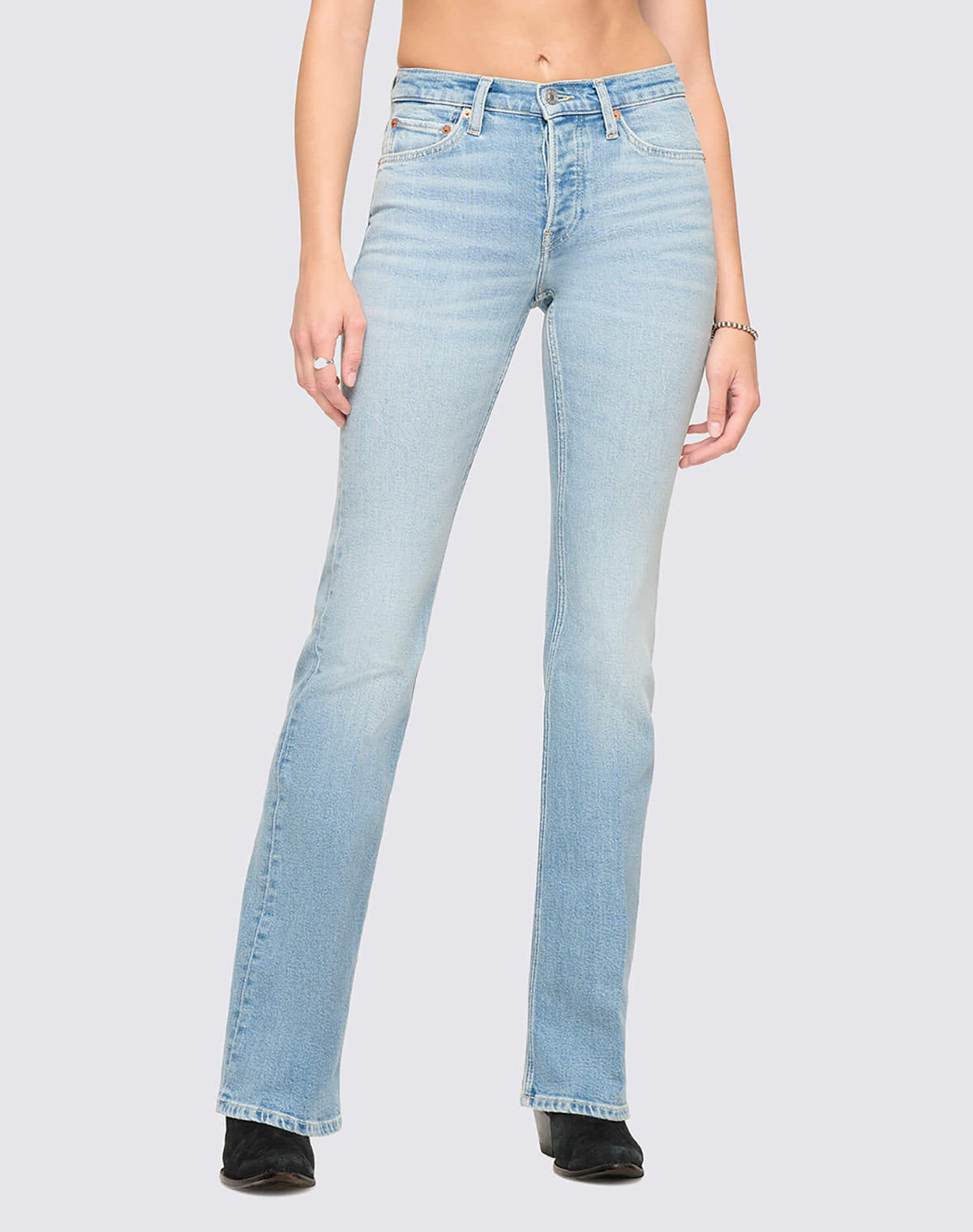 Comfort Stretch 70s Bootcut - Opal Indigo