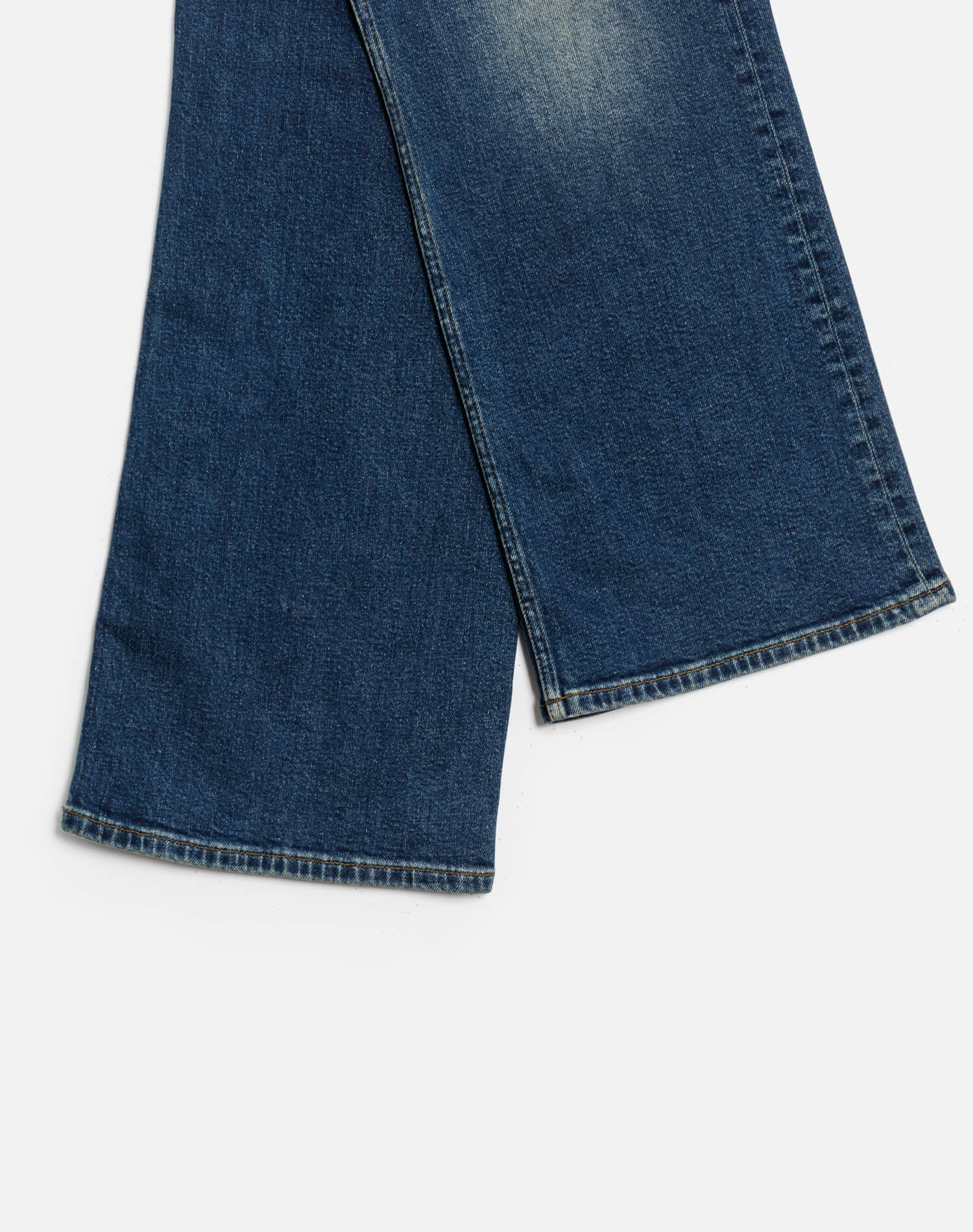 Comfort Stretch High Rise Wide Leg Crop - Smoke Water