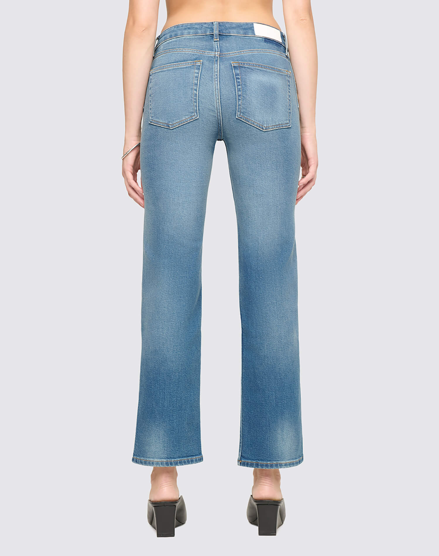 Slim Straight Crop - Melody Indigo