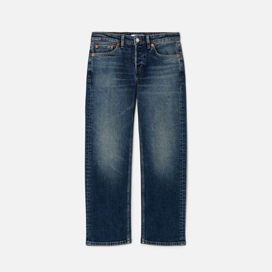Surplus Comfort Stretch Slim Straight Crop - Smoke Water