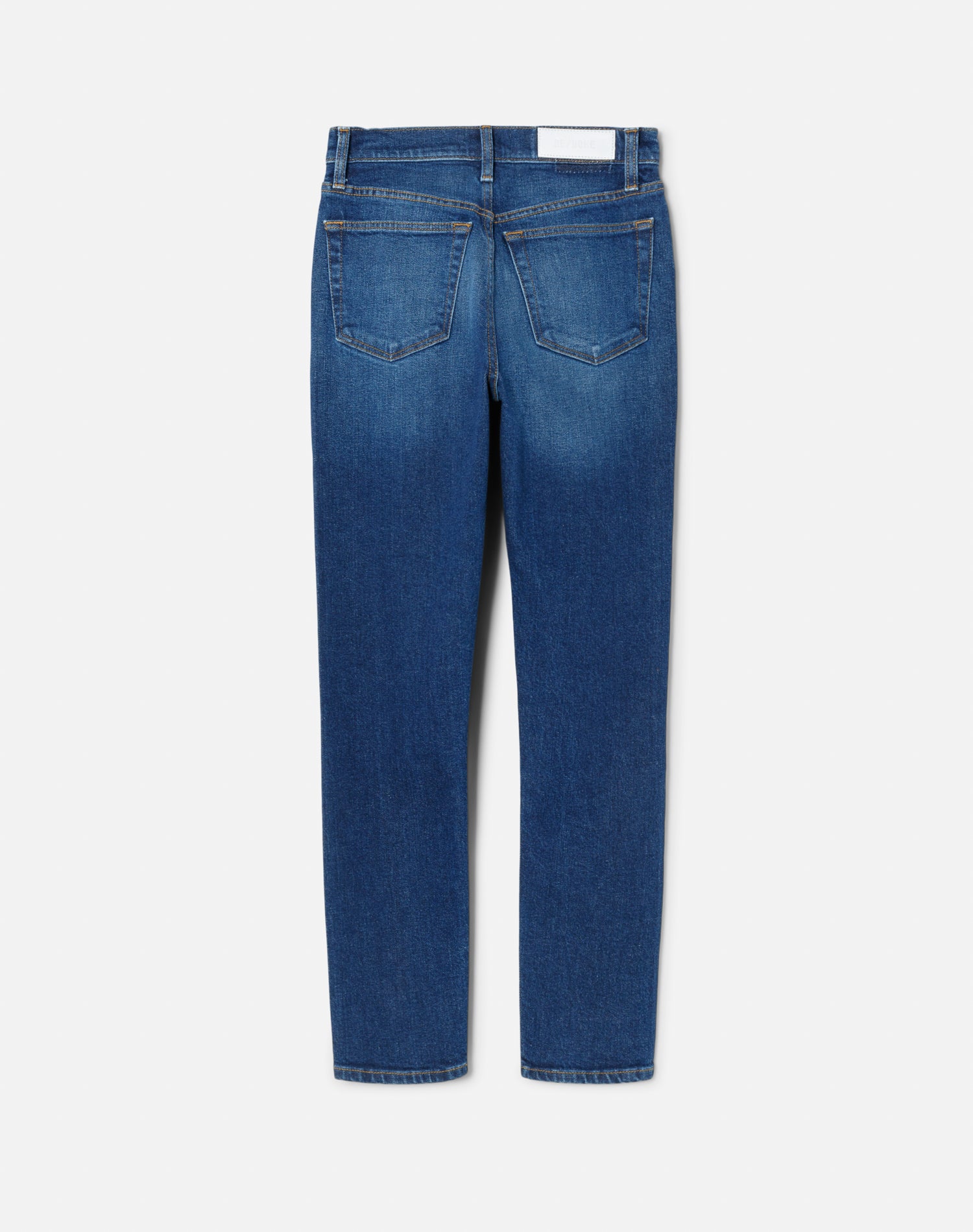 Comfort Stretch High Rise Ankle Crop - Deep Sapphire