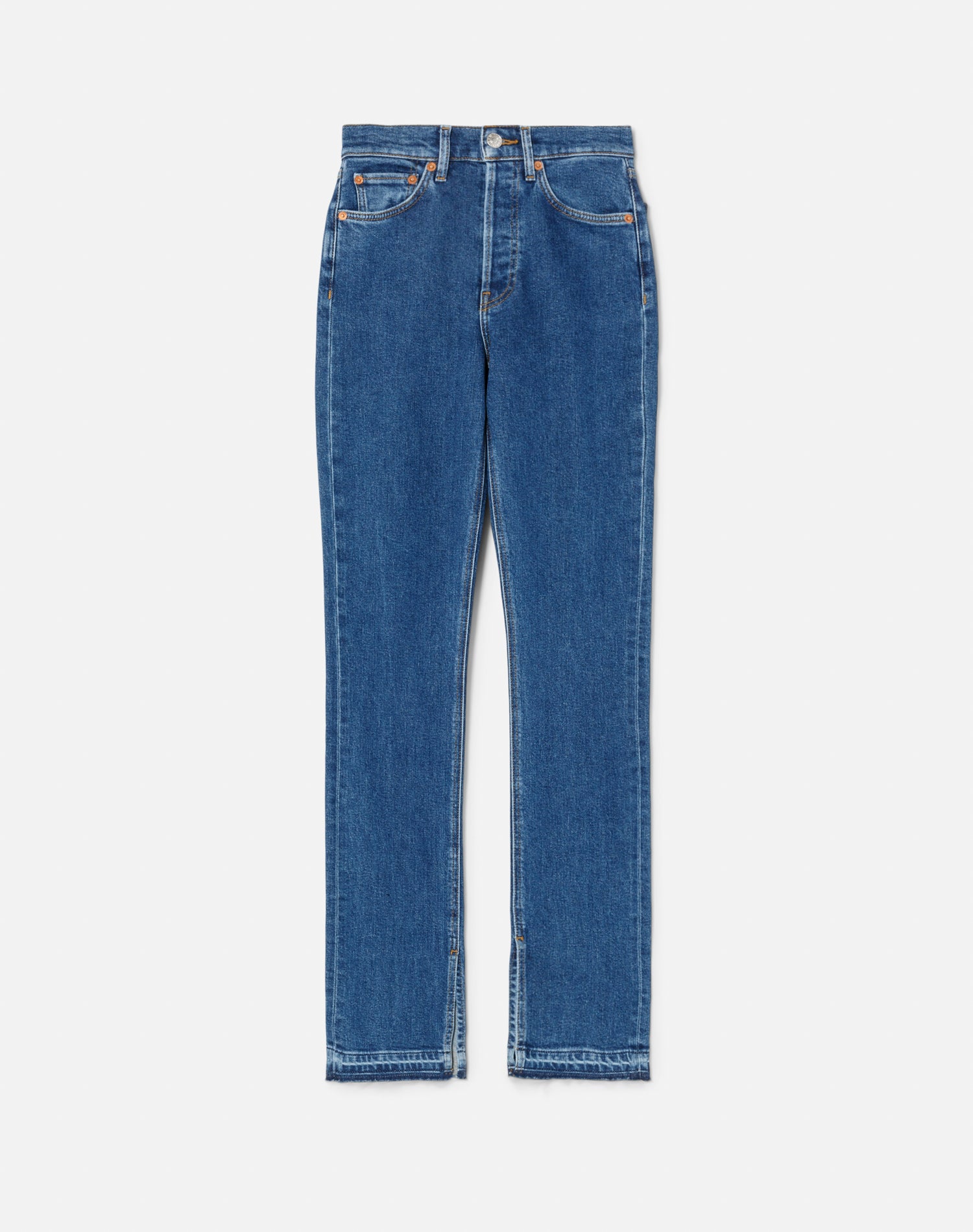 Comfort Stretch High Rise Skinny Boot - Western Rinse