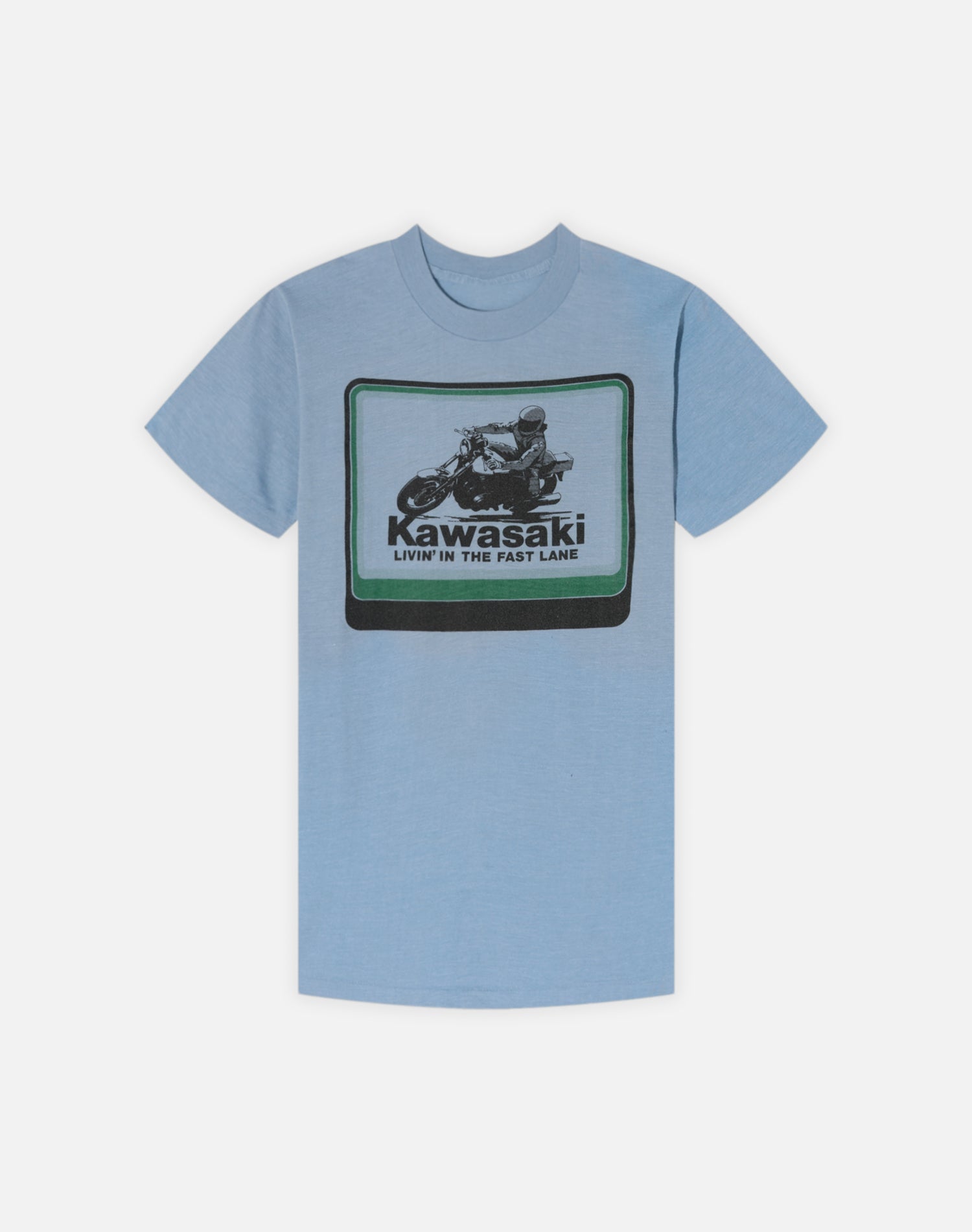Vintage 80s Kawasaki Tee - #1701