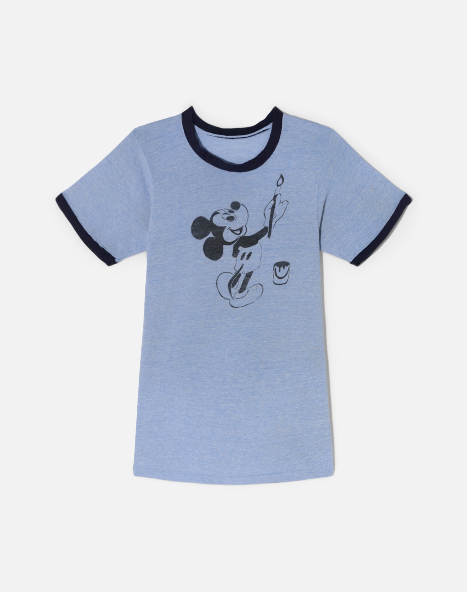 Vintage 80s Mickey Artist Tee - #1702