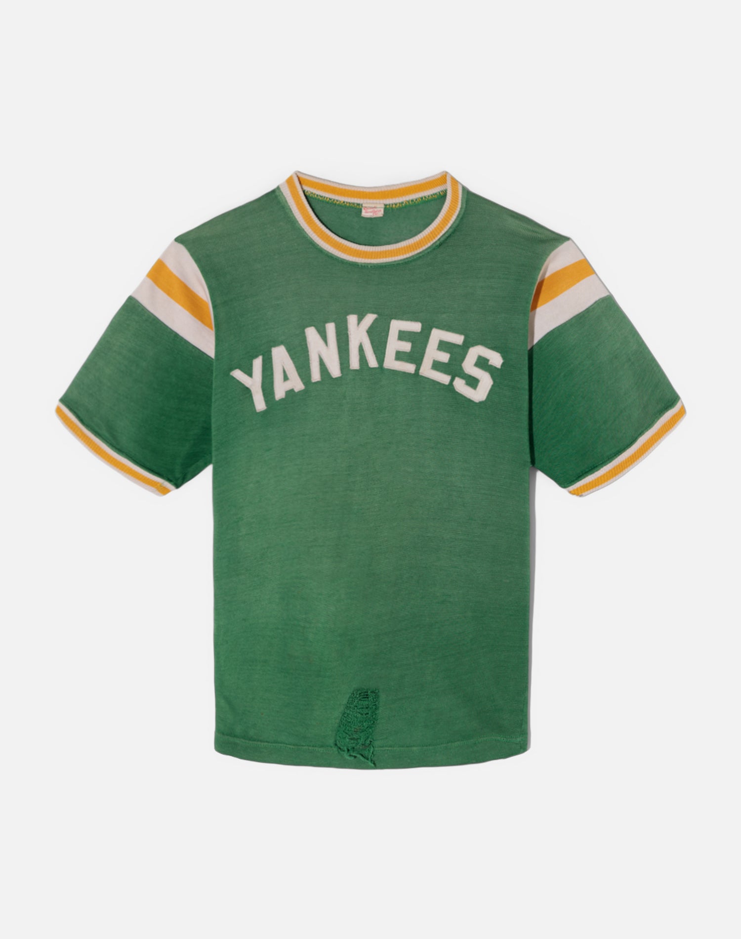 Vintage 60s Rayon Yankees Tee - #1708
