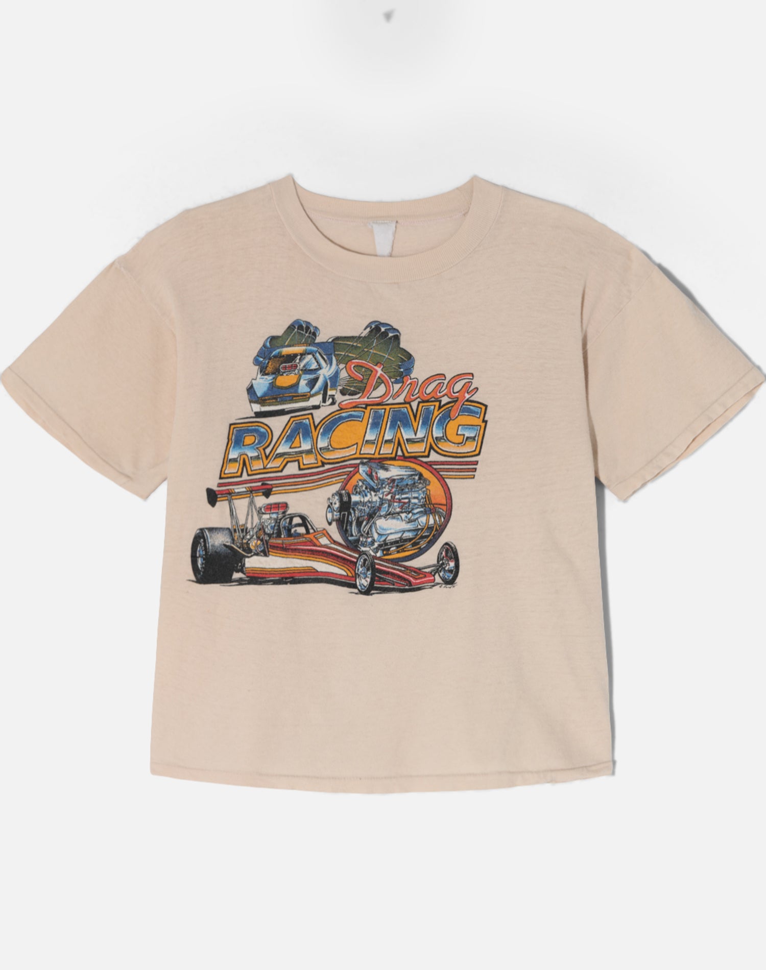 Vintage 70s Drag Racing Tee - #1720