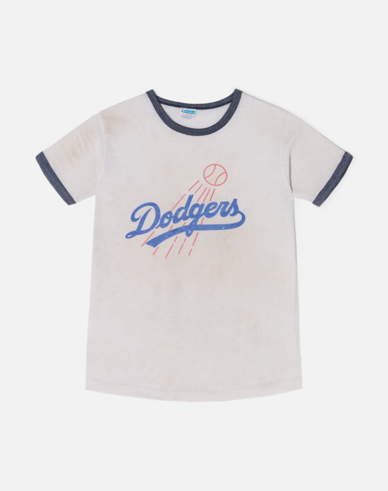 Vintage 70s Dodgers Baby Tee - #1724