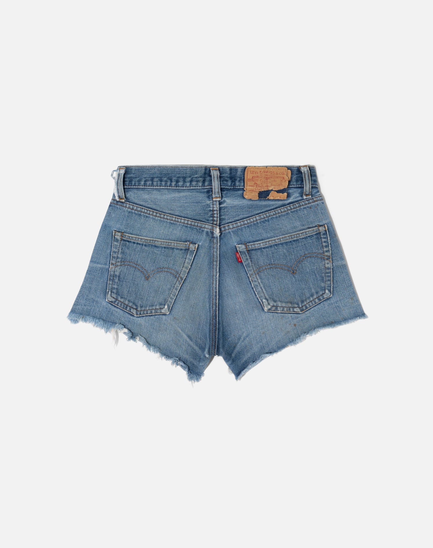 Vintage 60s Single Stitch Selvedge 501 Levi's Short -#1749