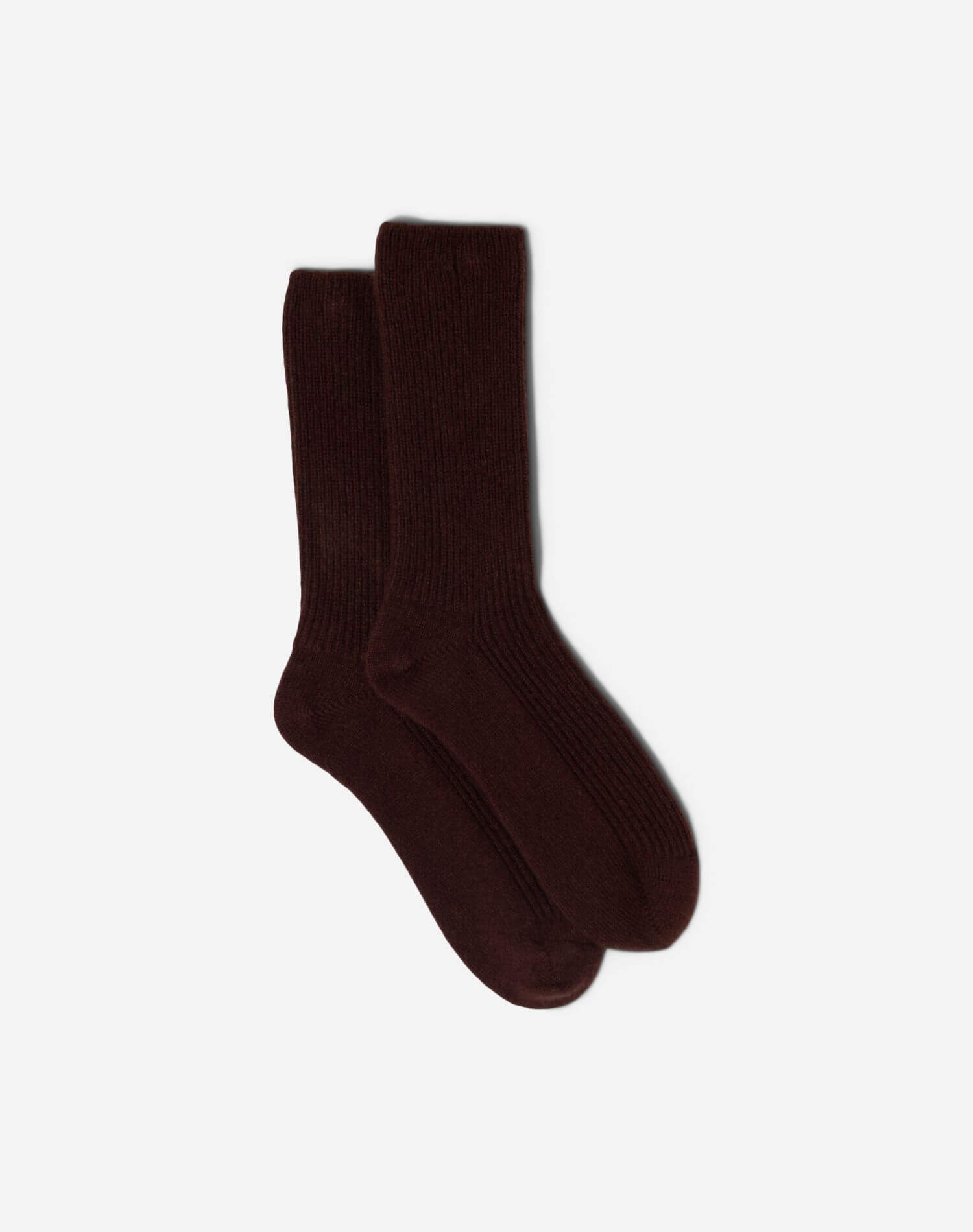 The Classic Cashmere Sock - Coffee Bean