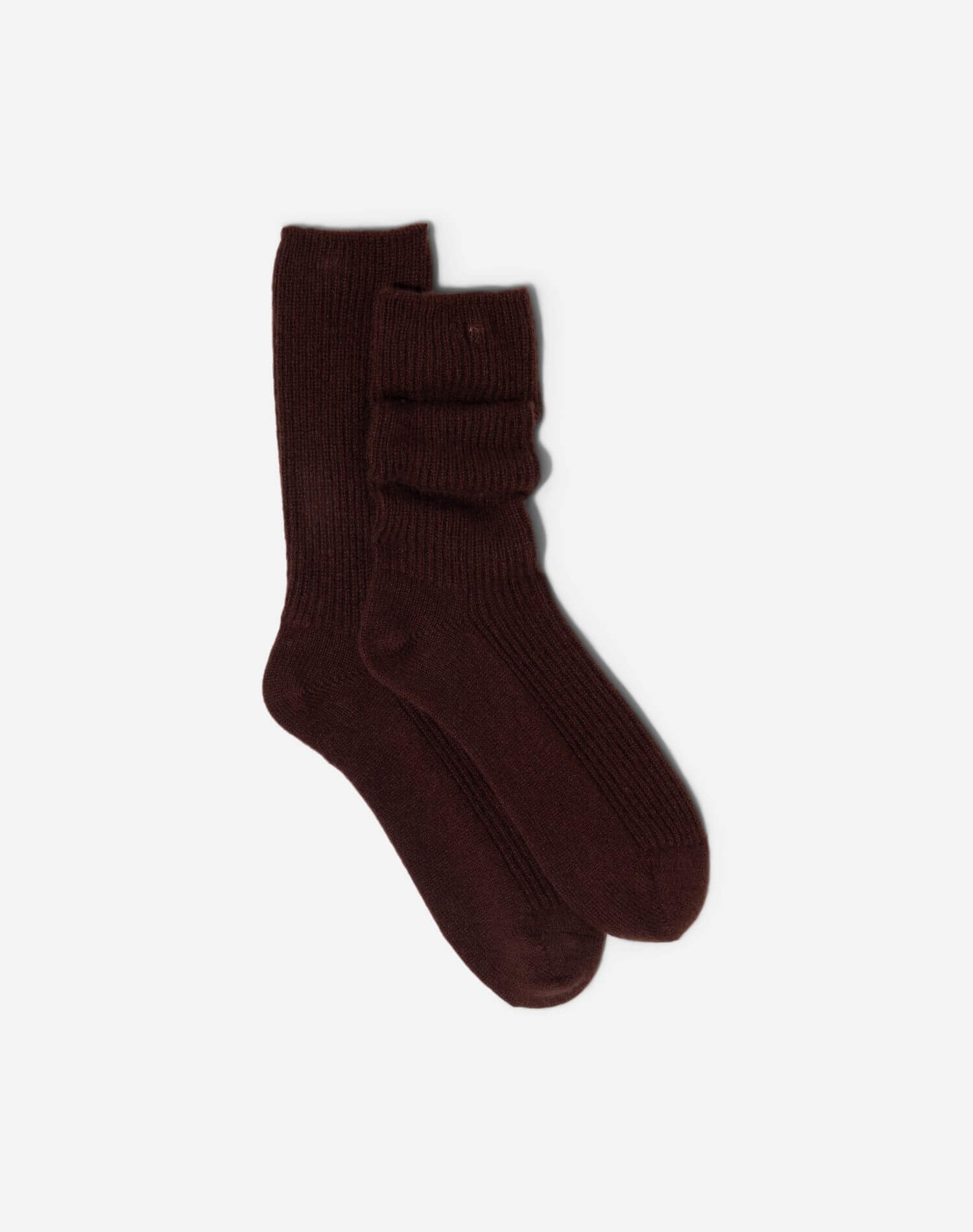 The Classic Cashmere Sock - Coffee Bean