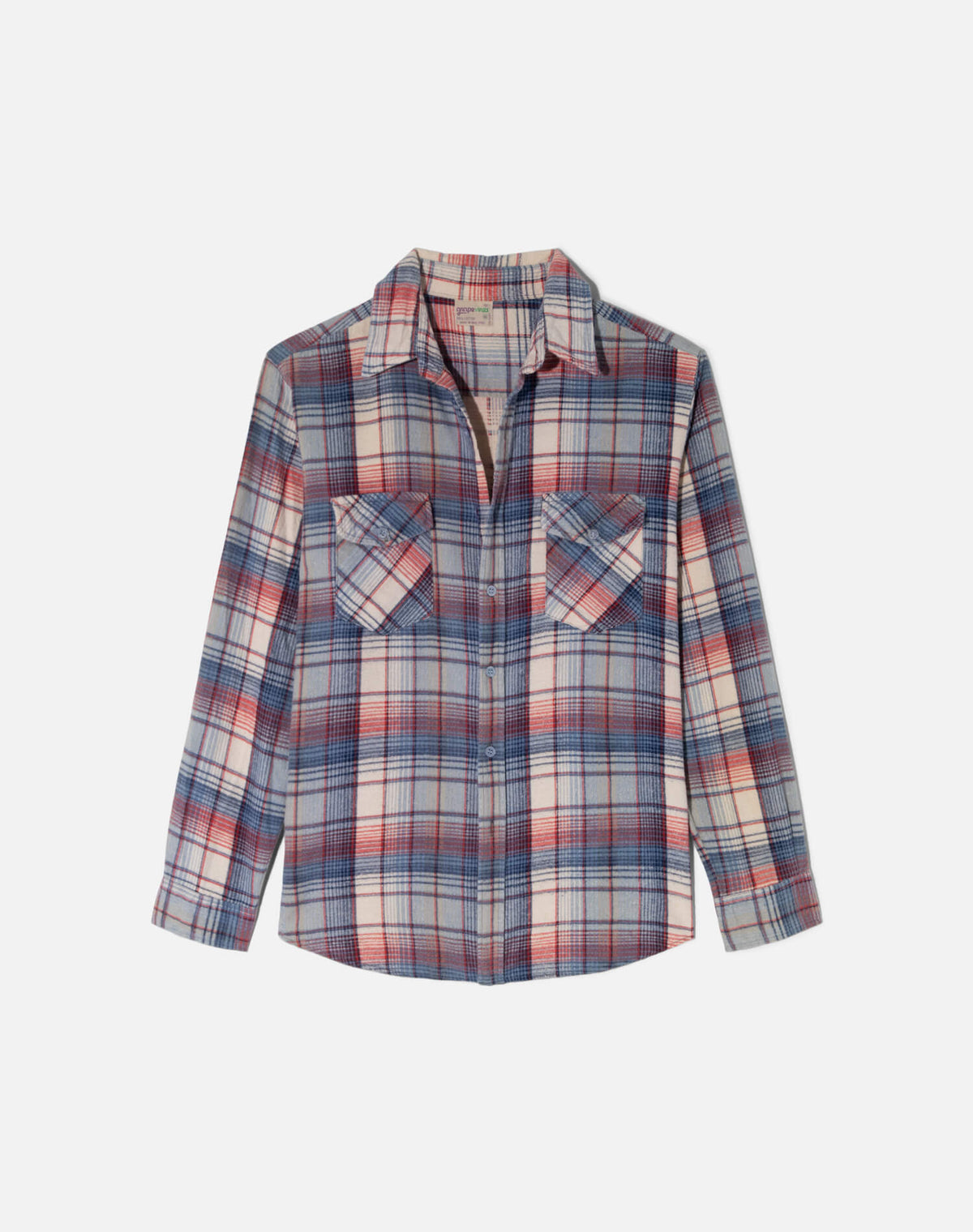 Vintage 80s Cotton Flannel Shirt -#1813