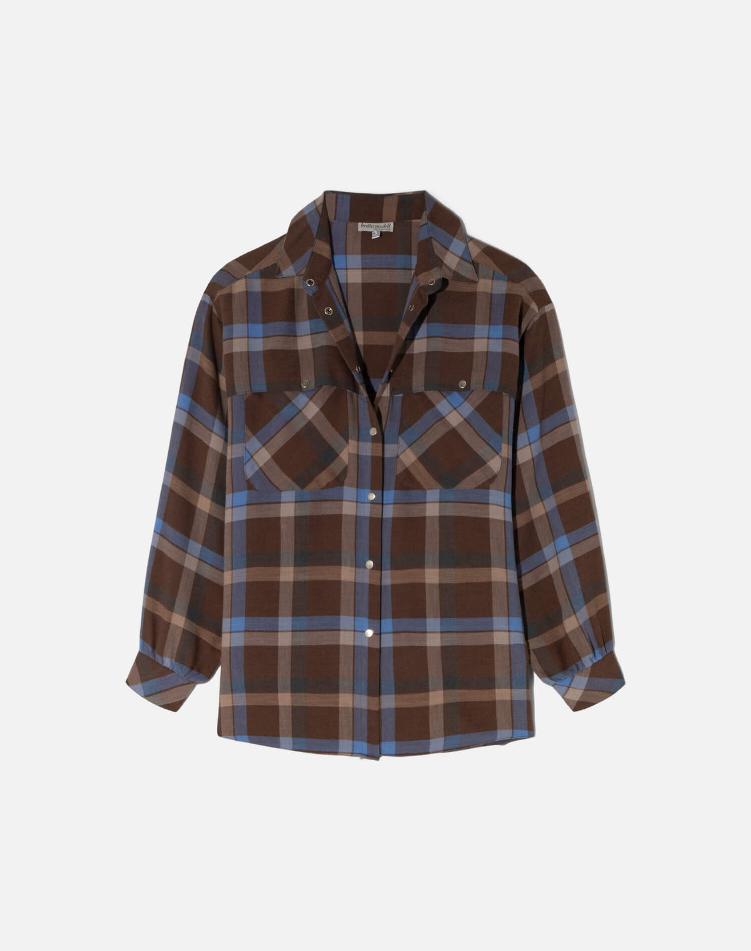 Vintage 90s Cotton Flannel Shirt -#1814