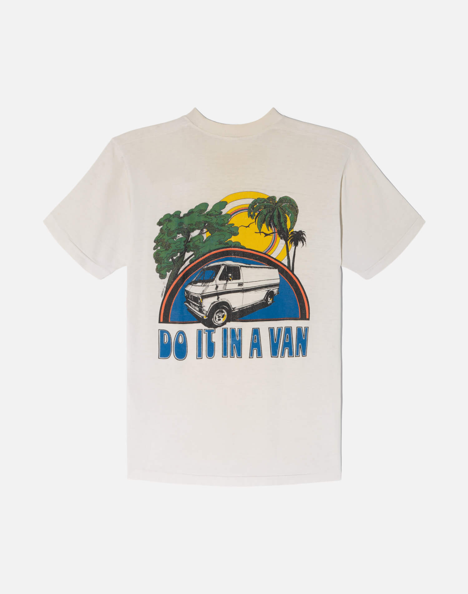Vintage 70s Van Tee -#1822