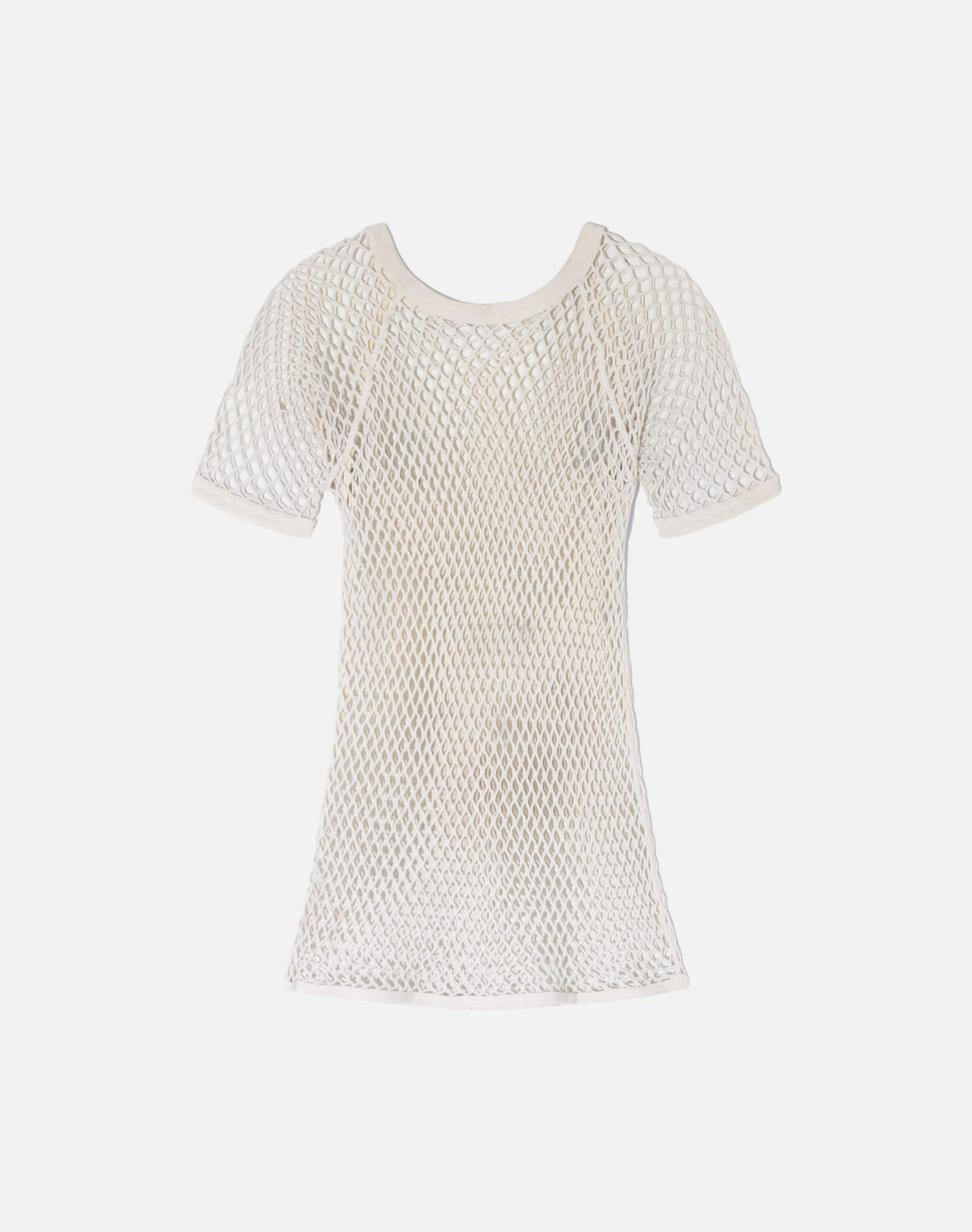 Vintage 80s Netted Mesh Tee -#1839