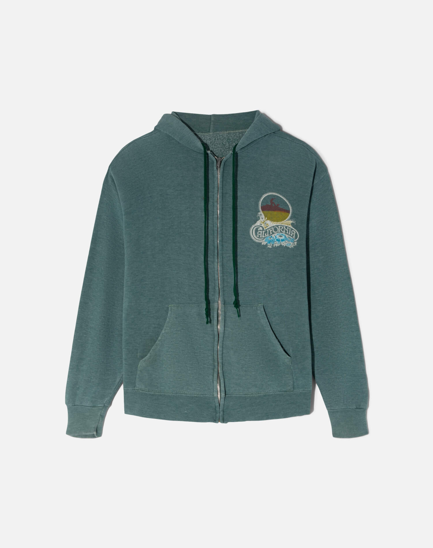 Vintage 80s California Surf Hoodie -#1797