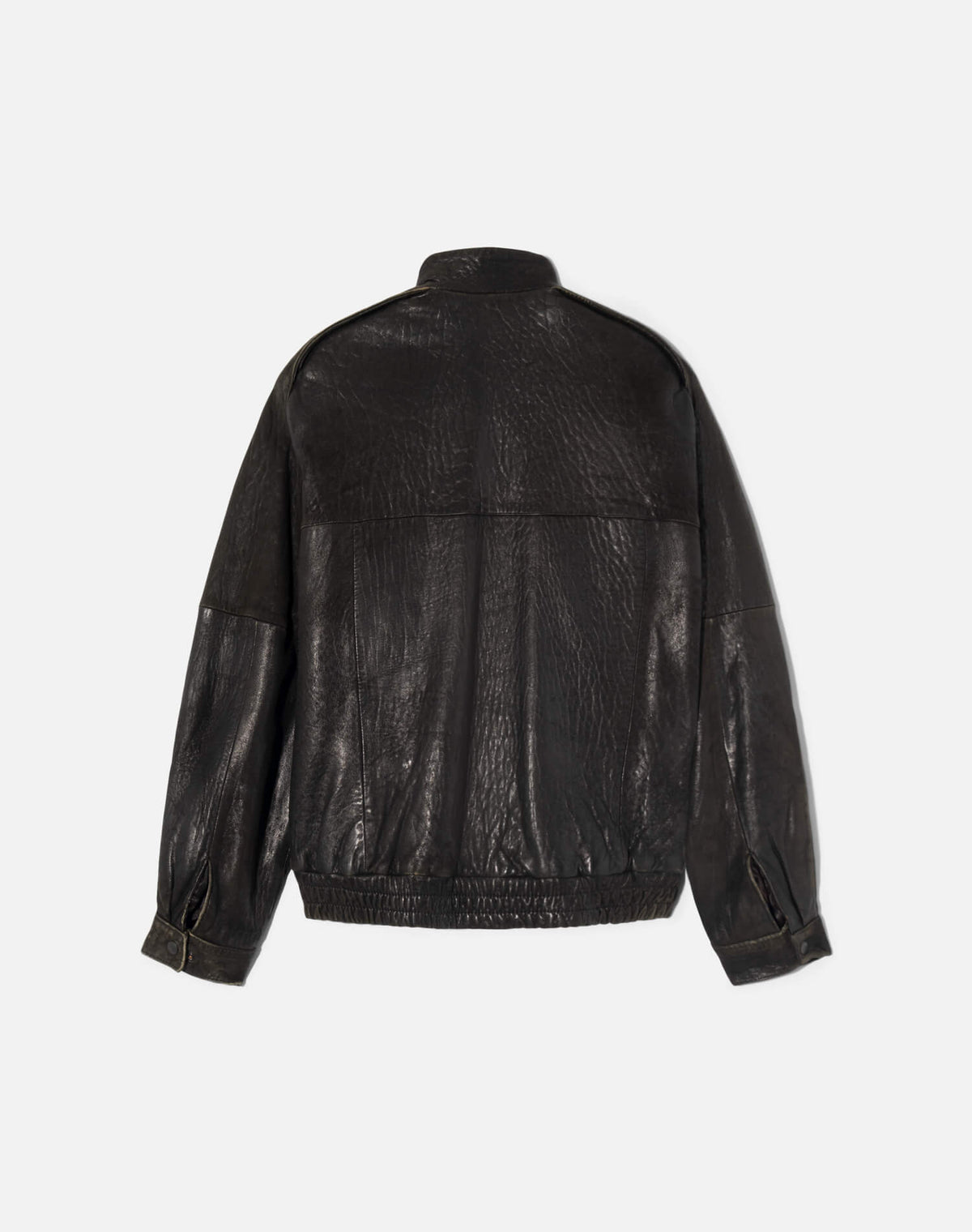 Vintage 80s Leather Bomber -#2055