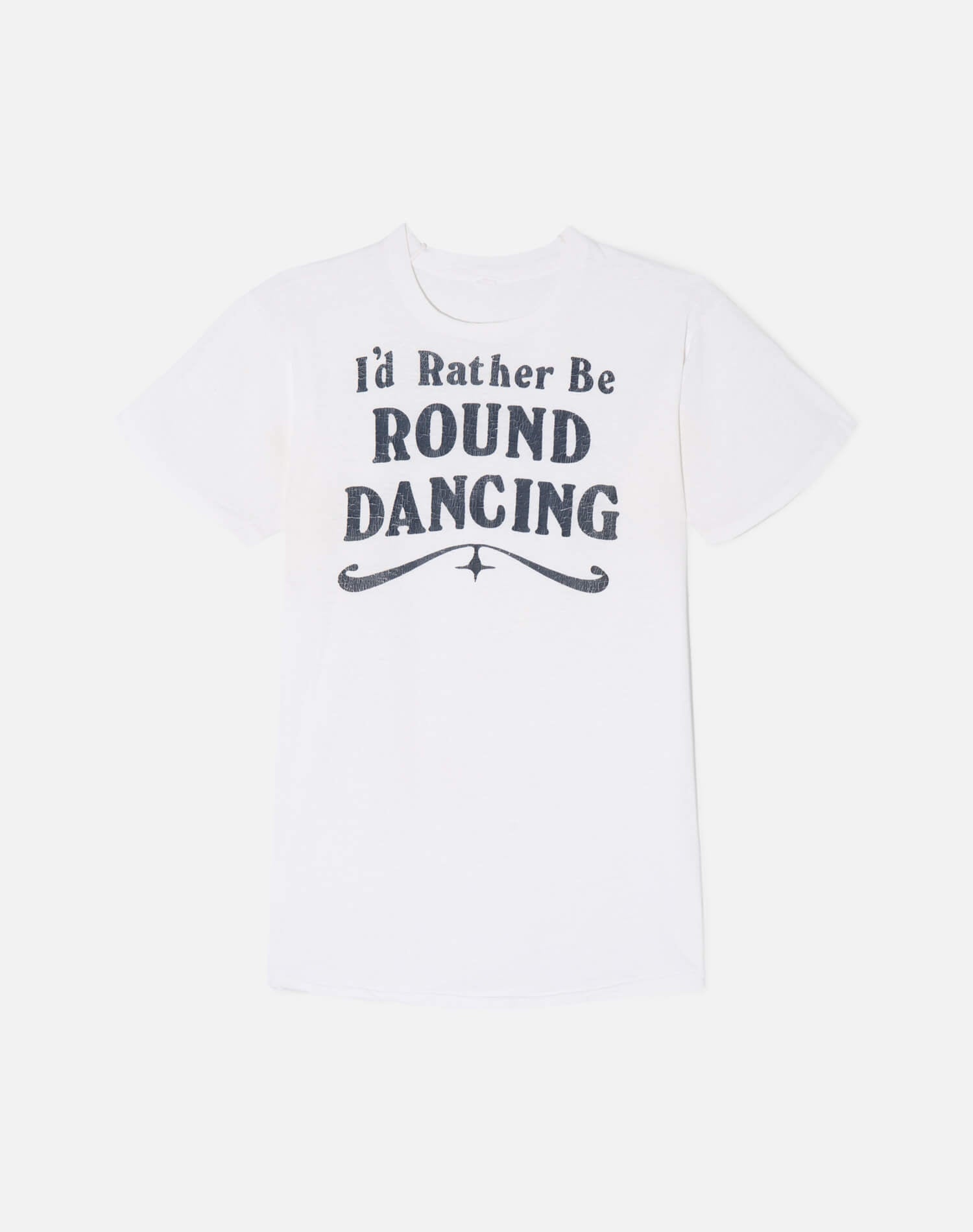 Vintage 90s Round Dancing Tee - #1507