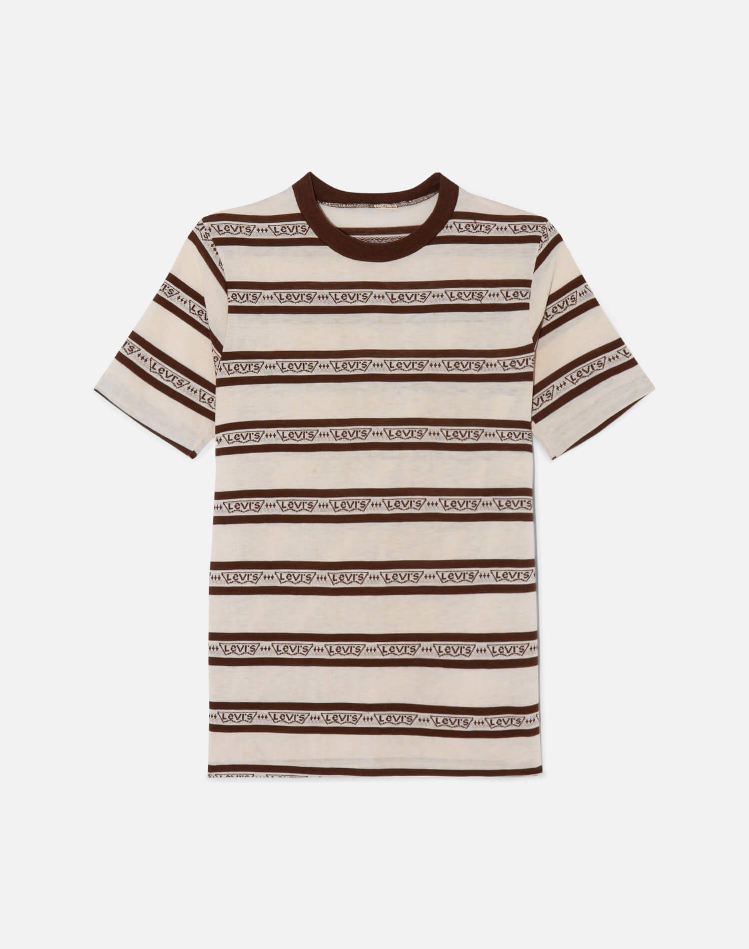 Vintage 70s Knitted Levi's Stripe Tee - #1496