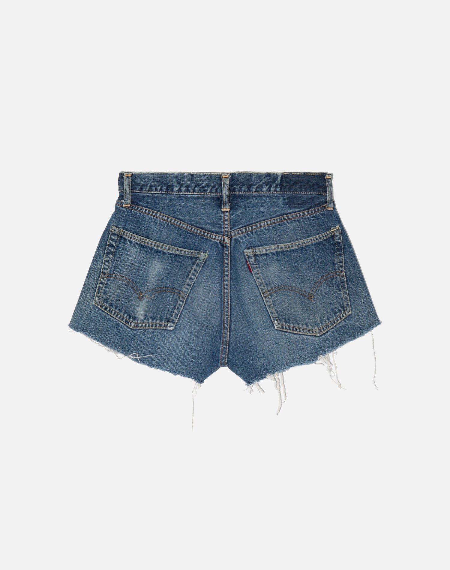 Vintage 60s Big E Selvedge Levi's Single Stitch Cut Off - #1597