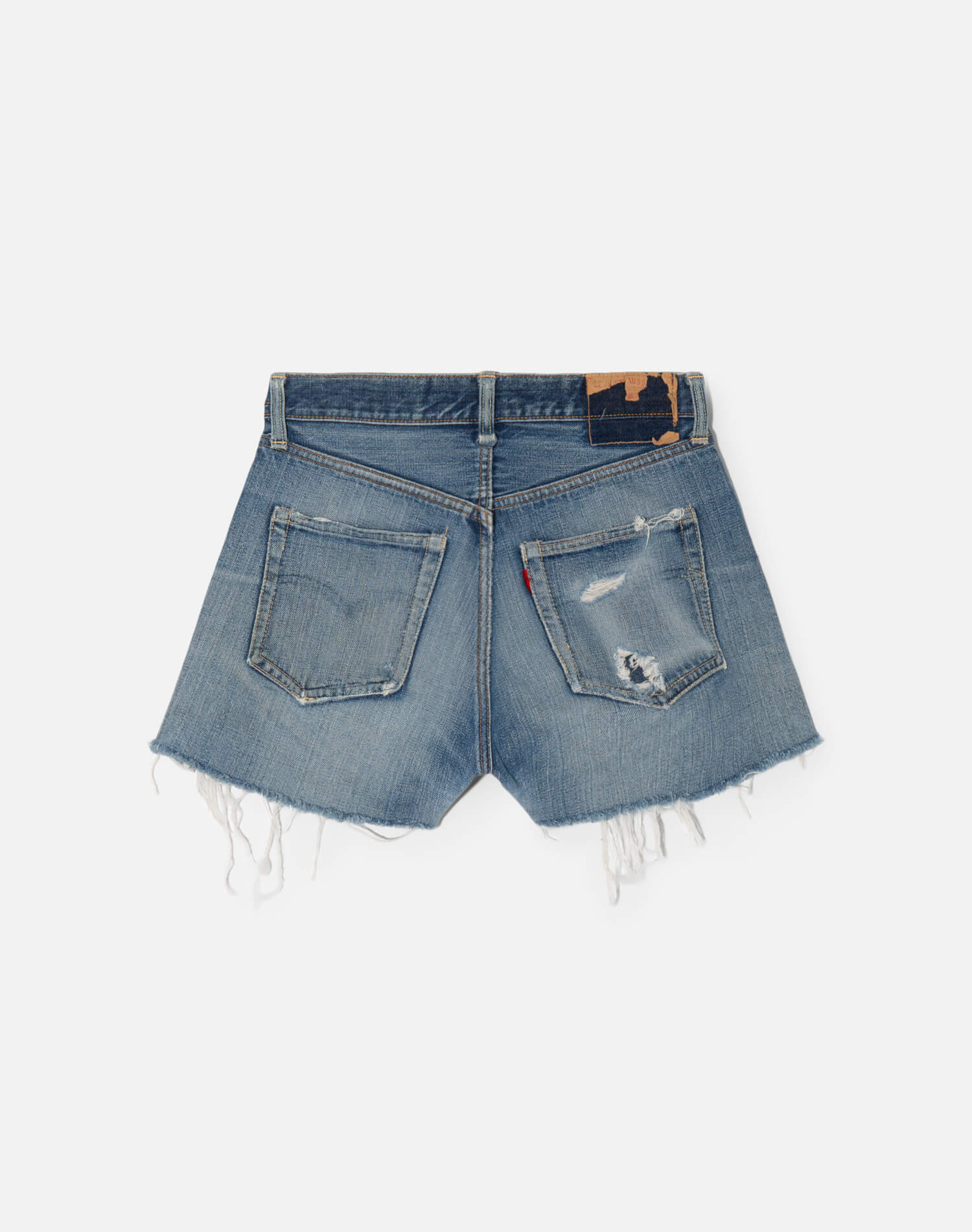Vintage 60s Big E Selvedge Levi's Single Stitch Cut Off - #1598