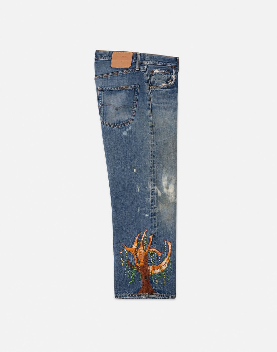 Vintage 60s Levi's Embroidered Big E 501 Single Stitch - #1603