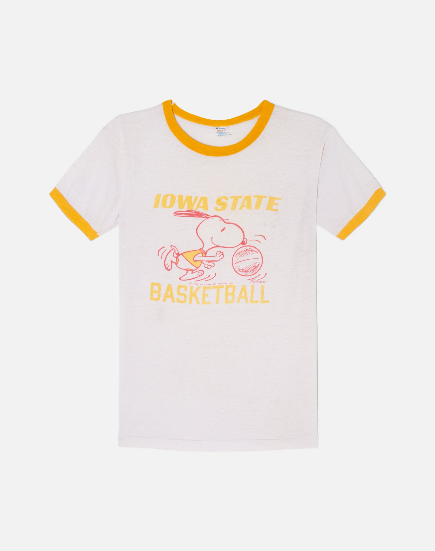 Vintage 50s Champion Snoopy Tee - #1606