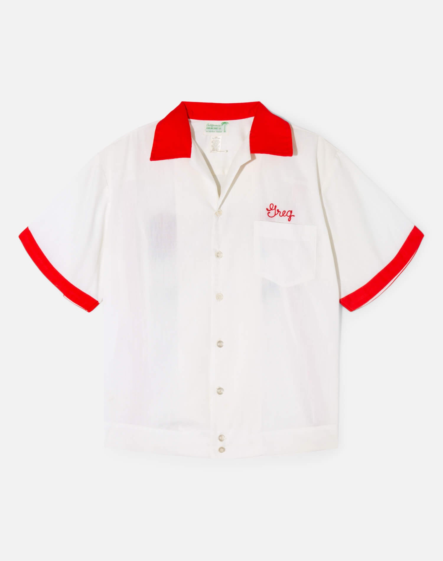 Vintage 80s Bowling Shirt - #1553
