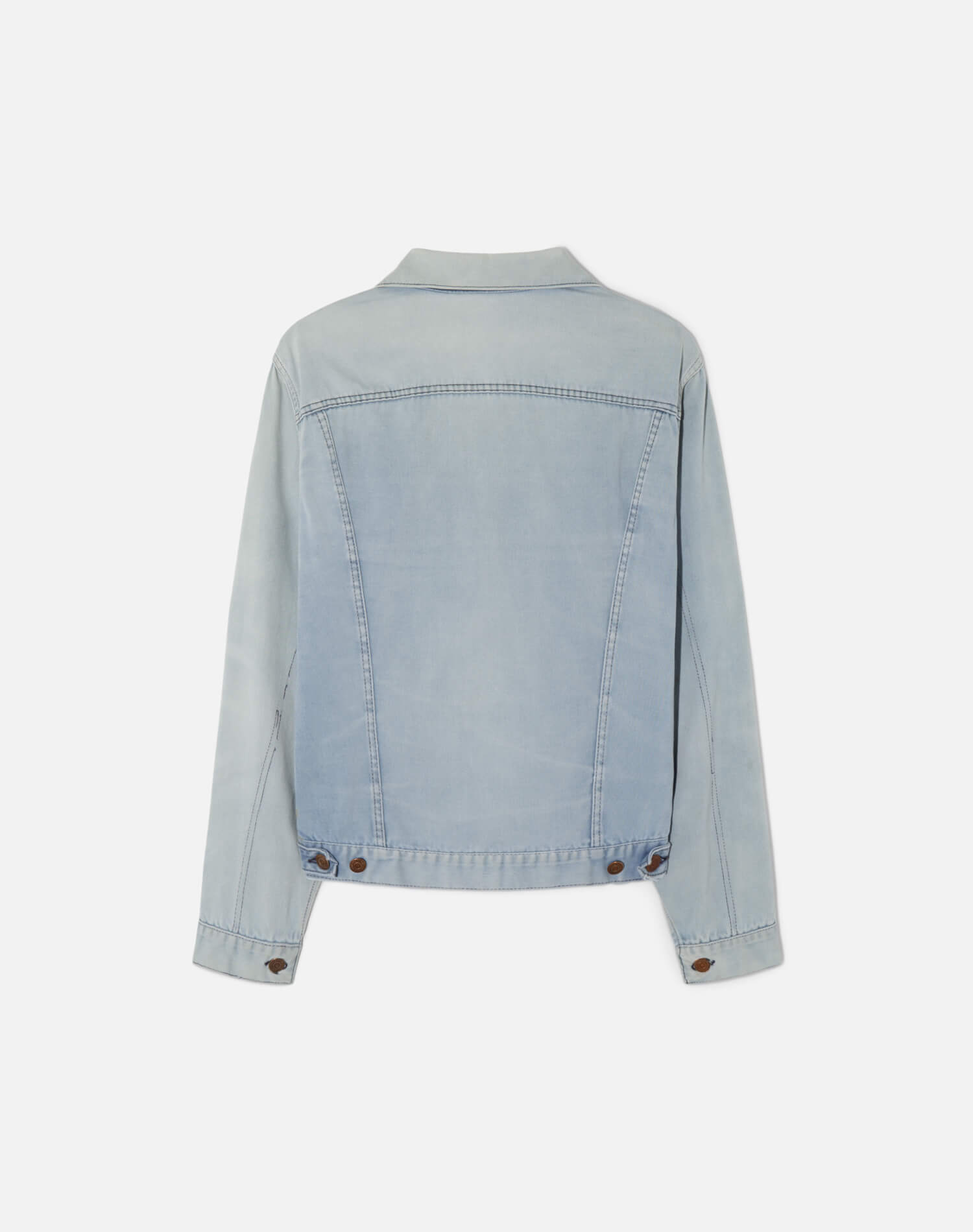 Vintage 70s Levi's Cotton Sateen Weave Trucker Jacket - #1563