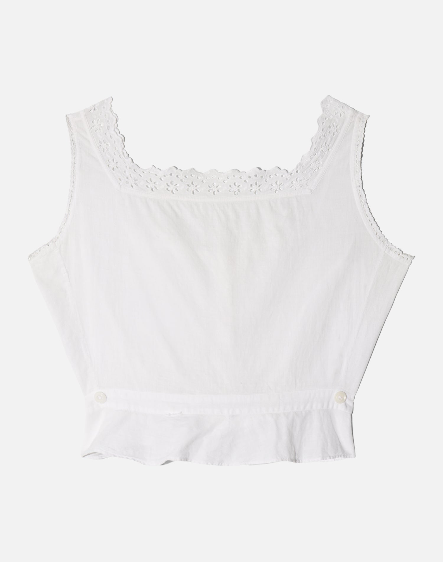 Vintage Edwardian Era Cotton Top - #1525