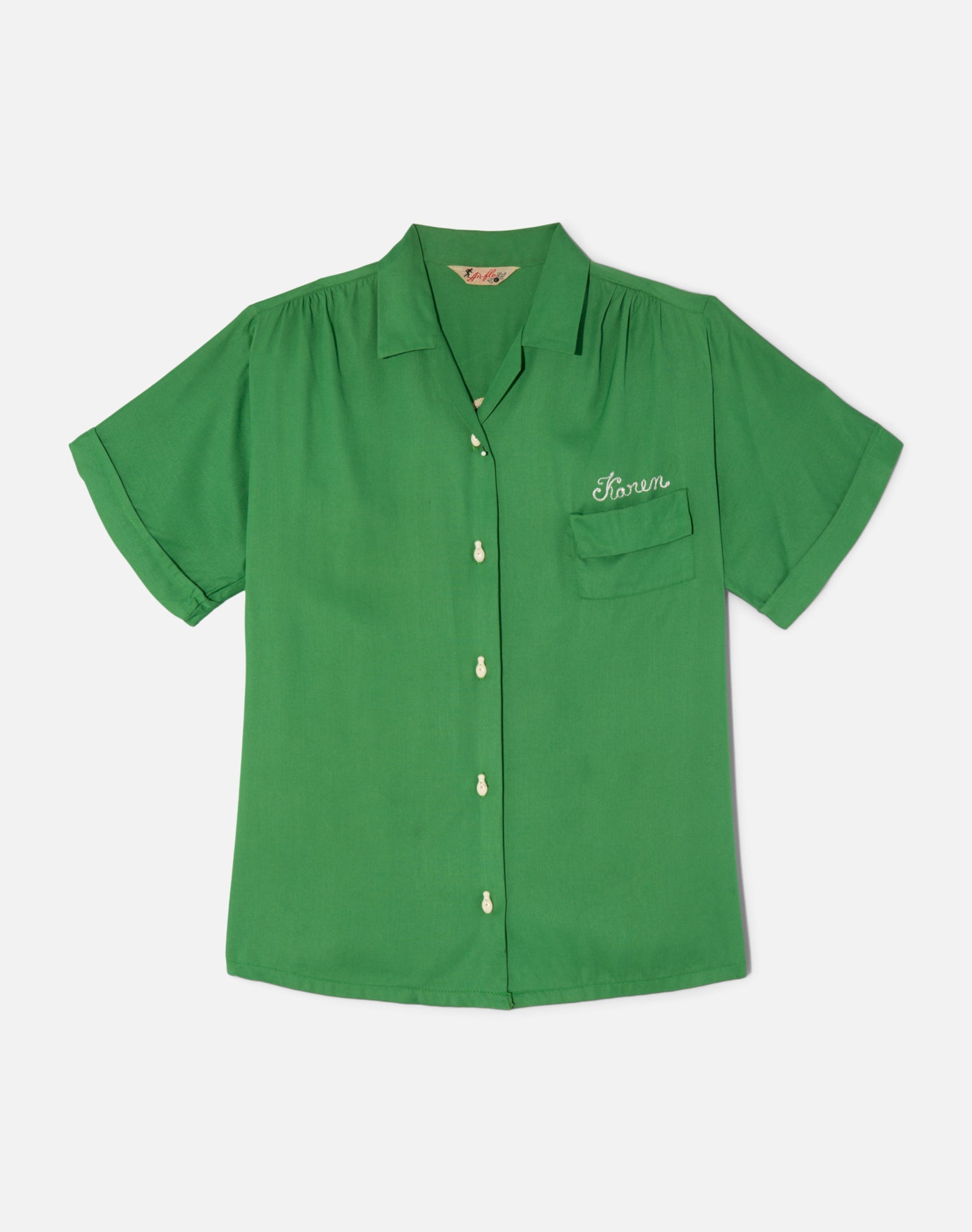 Vintage 40s Bowling Shirt - #1543