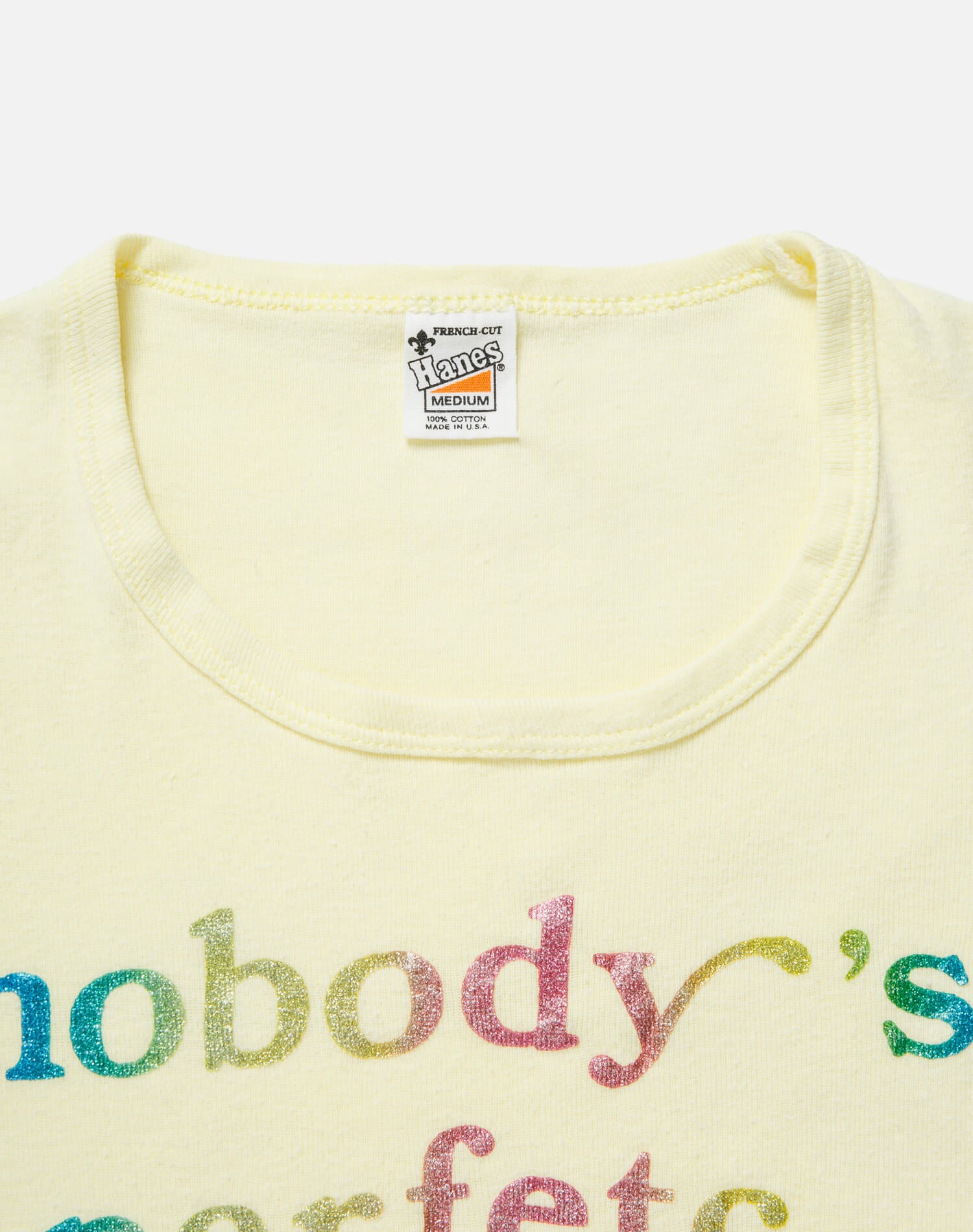 70s Hanes Nobody's Perfetc Tee