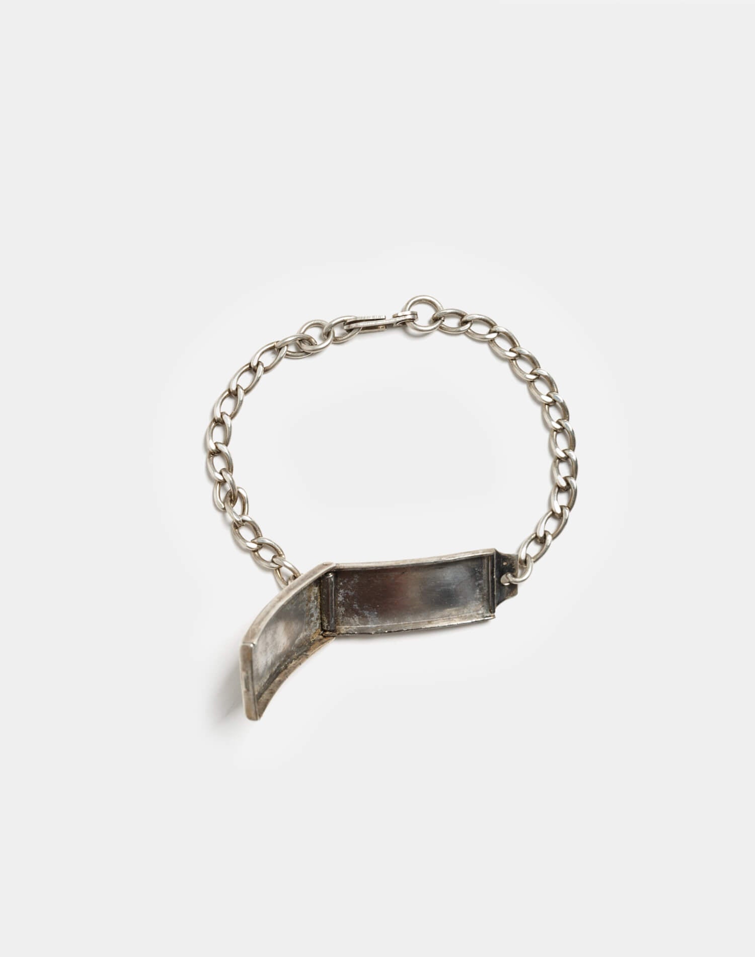 40s Sterling Nameplate ID Bracelet