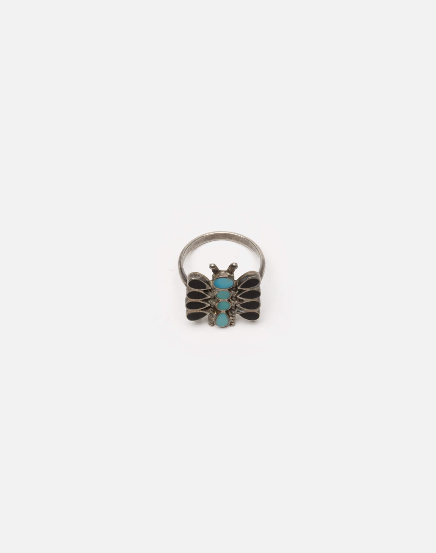 60s Artisan Butterfly Ring