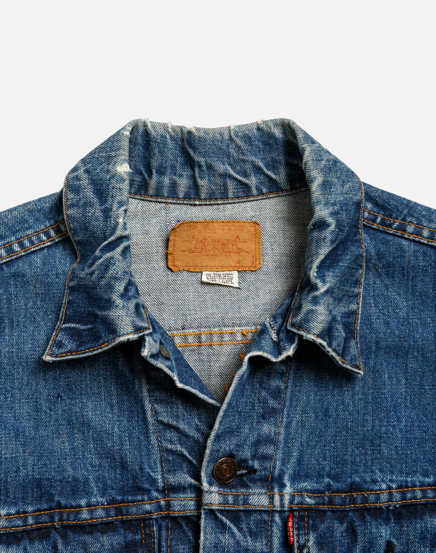 RE/DONE Vintage | 60s Big E Levi's Embroidered Jacket