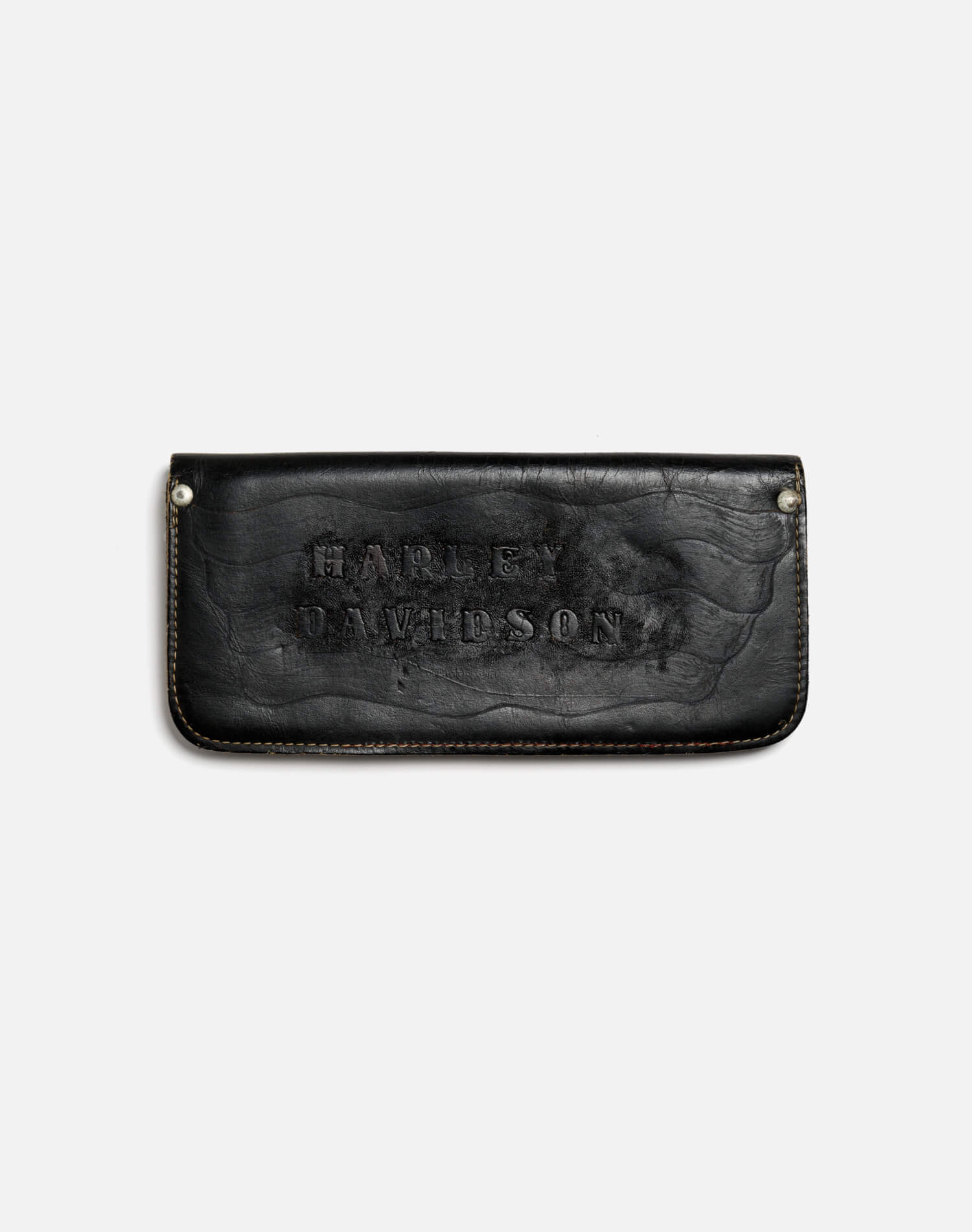 70s Harley Davidson Leather Trucker Wallet