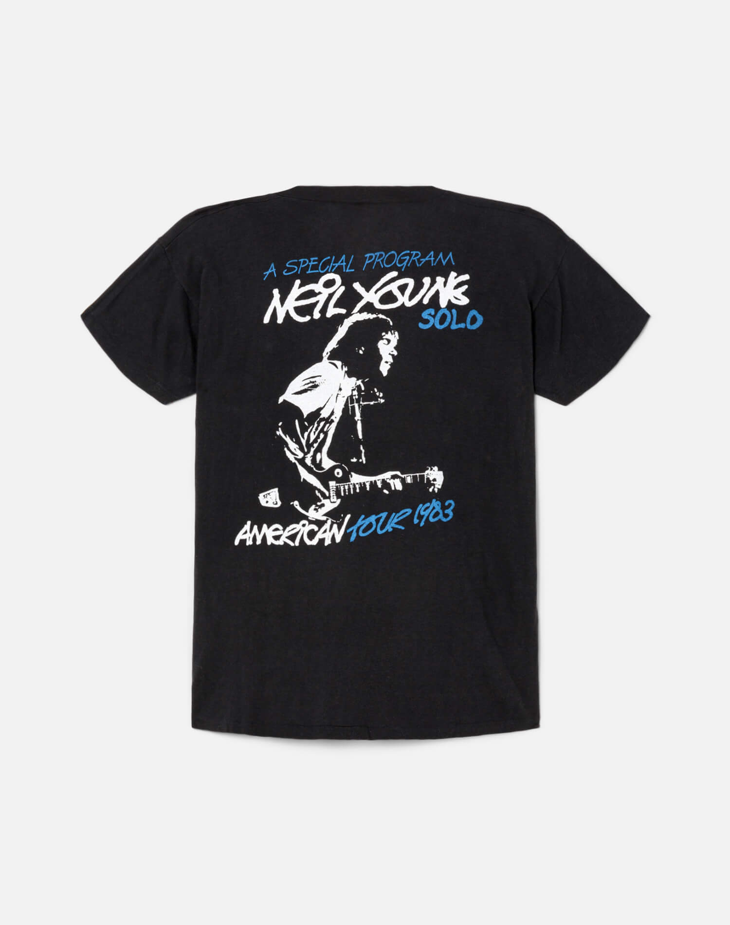 1983 Neil Young Solo Tour Tee