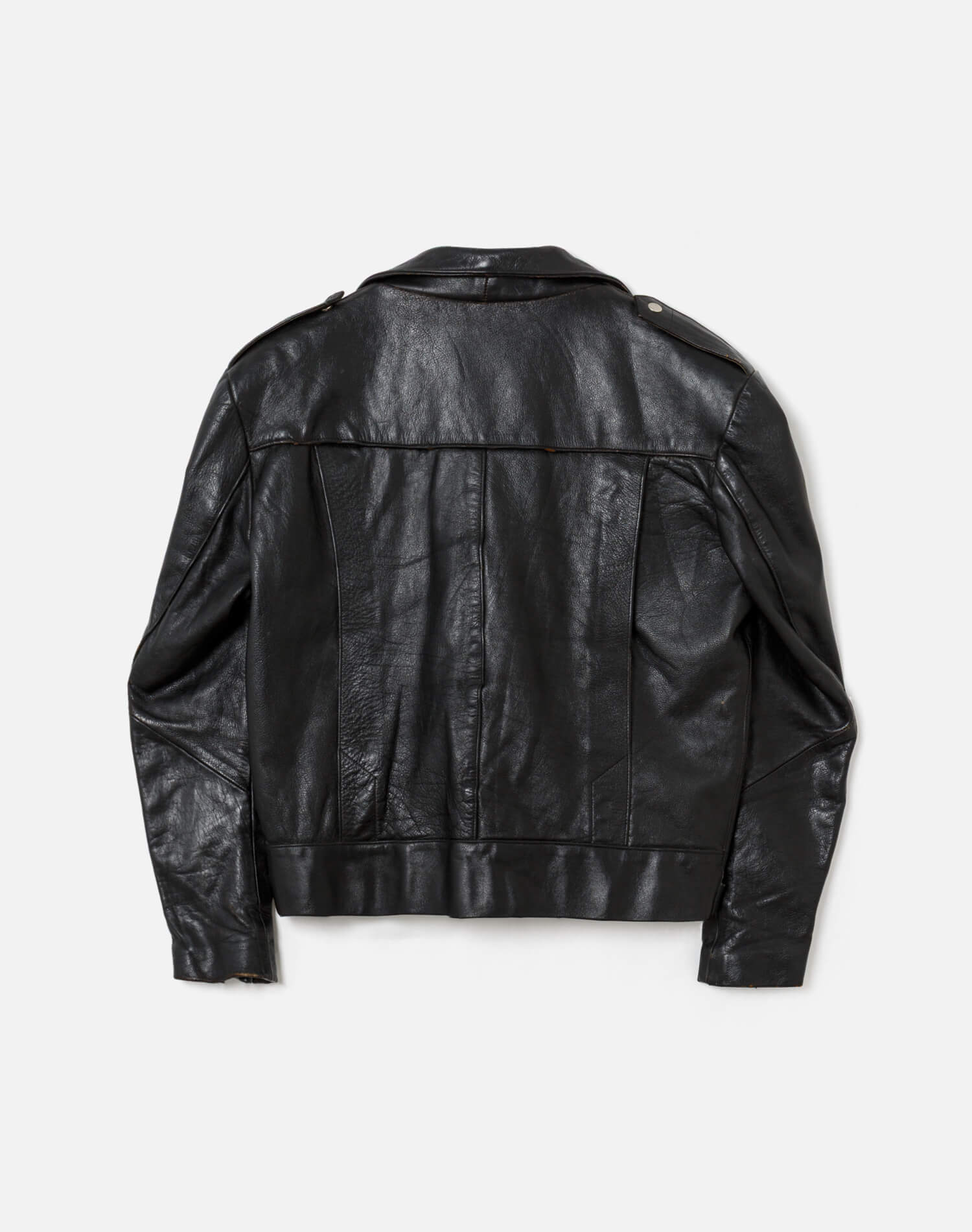 RE/DONE Vintage | 80s Leather Moto Jacket