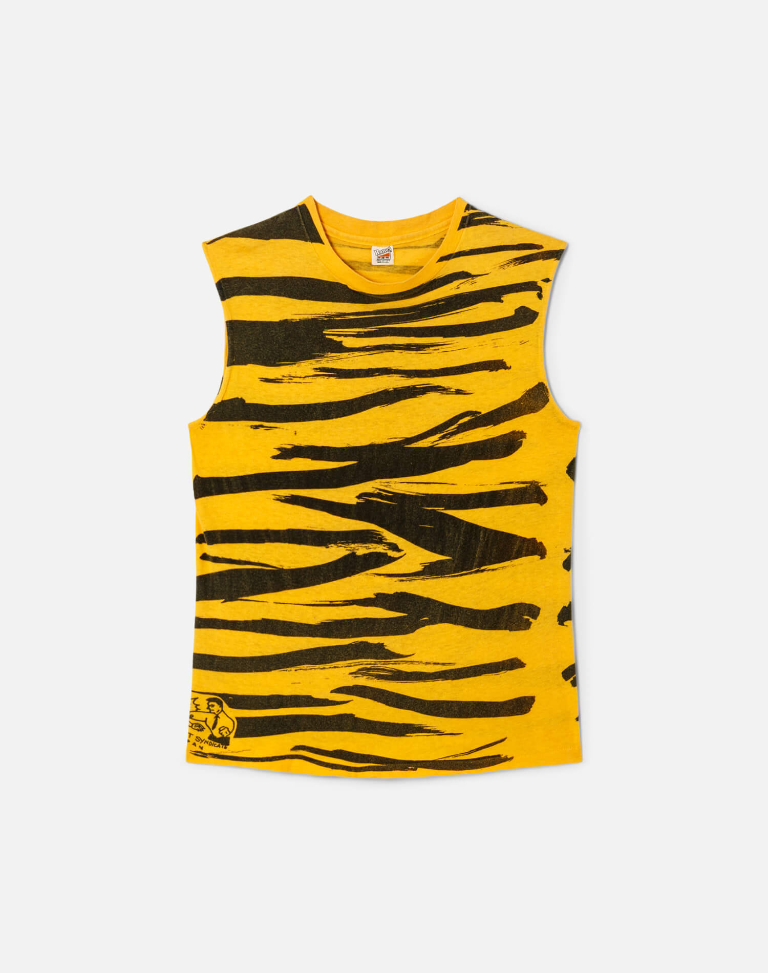 70s Hanes Tiger Print Tank Top