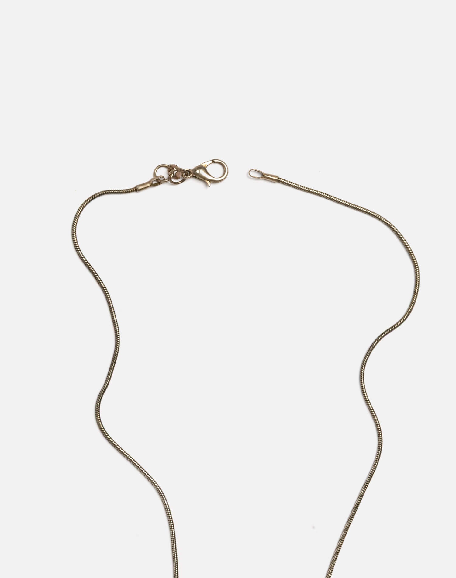 70s Sterling Locket Necklace -#7