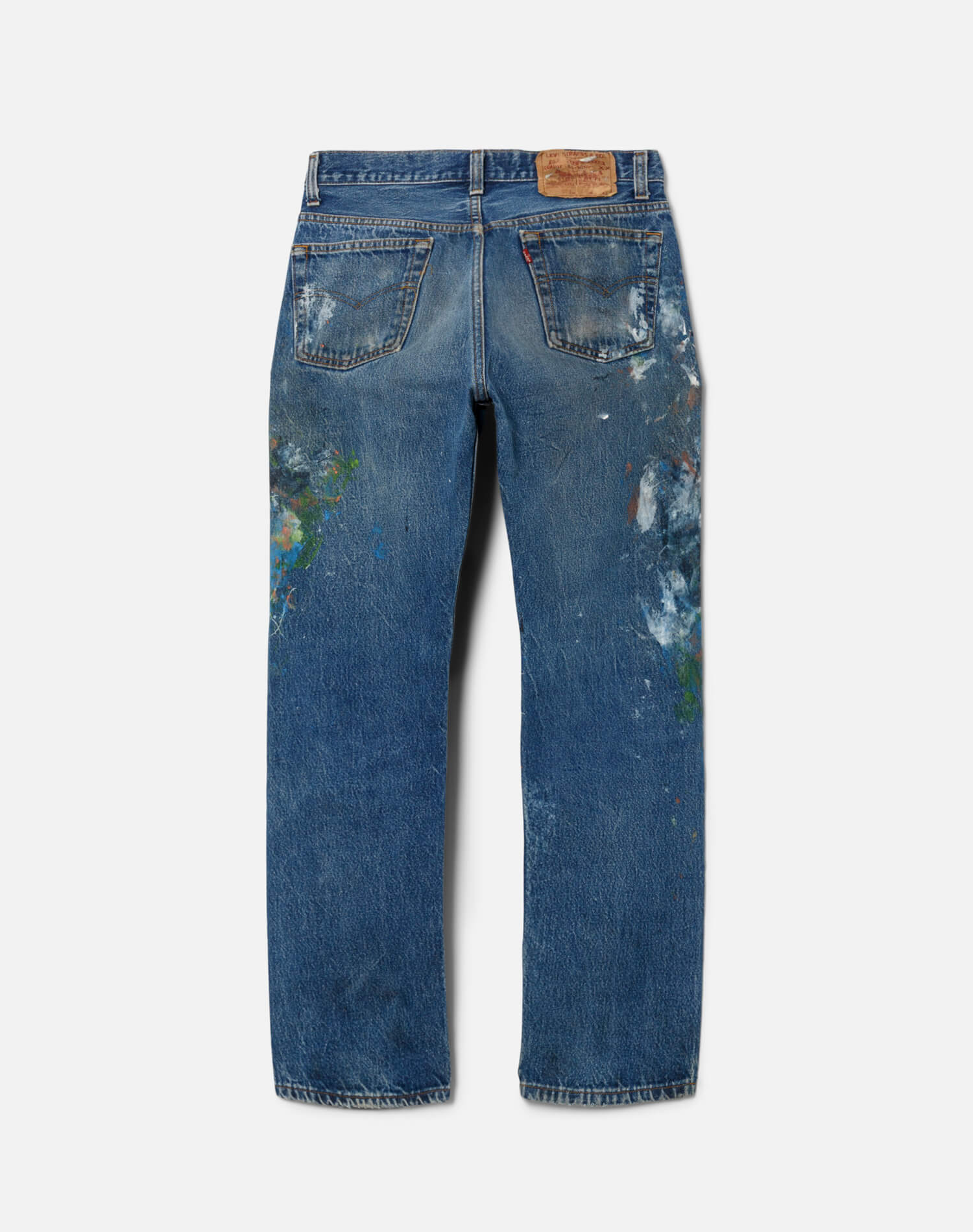 80s Paint Splattered Levis 501 -#123