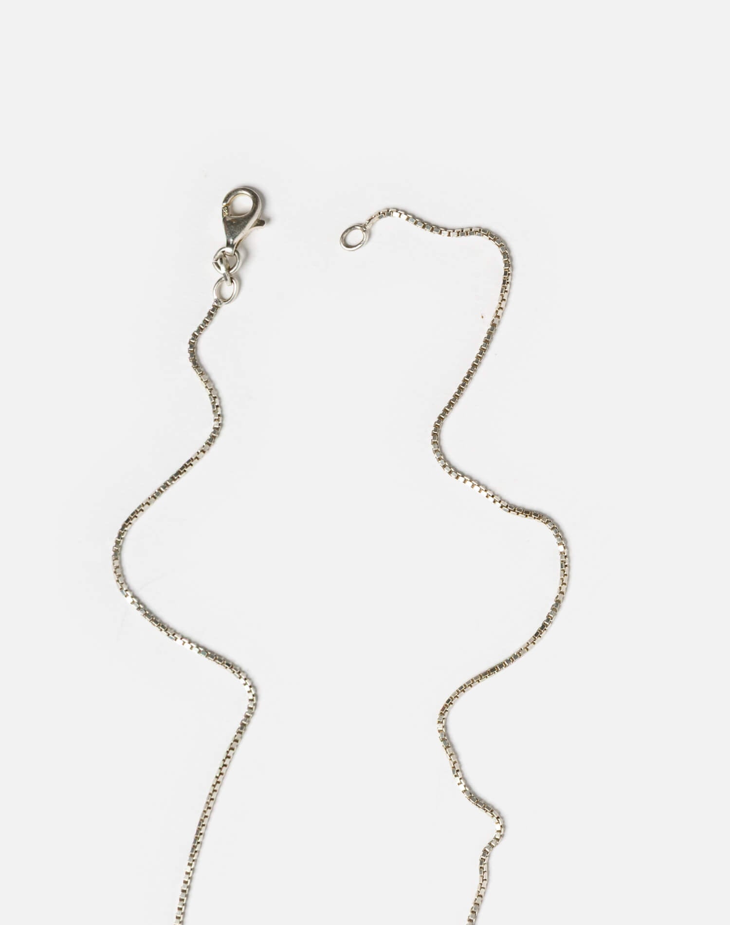 90s Bean Pendant Necklace  -#1025