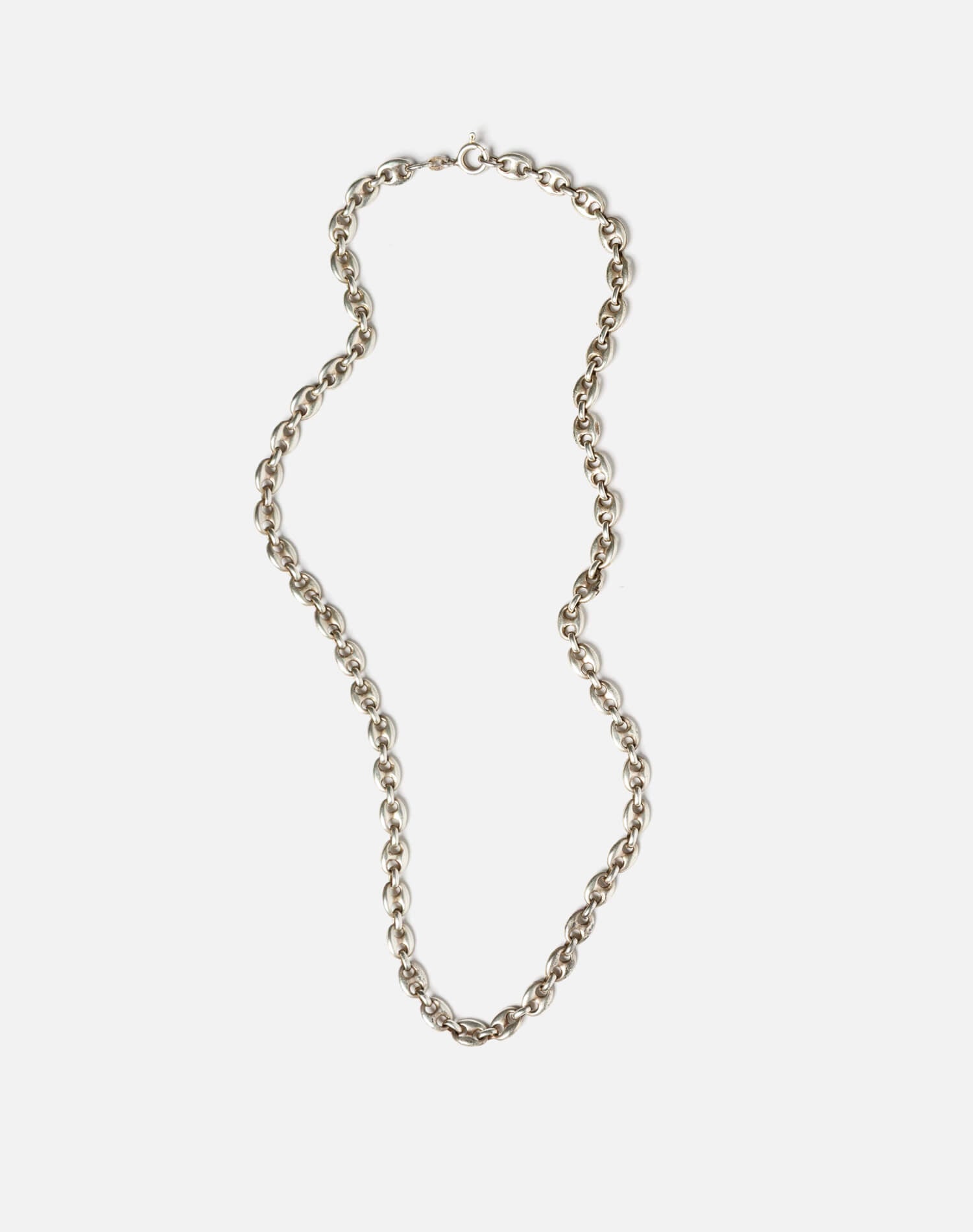 80s Puffy Mariner Necklace -#1027